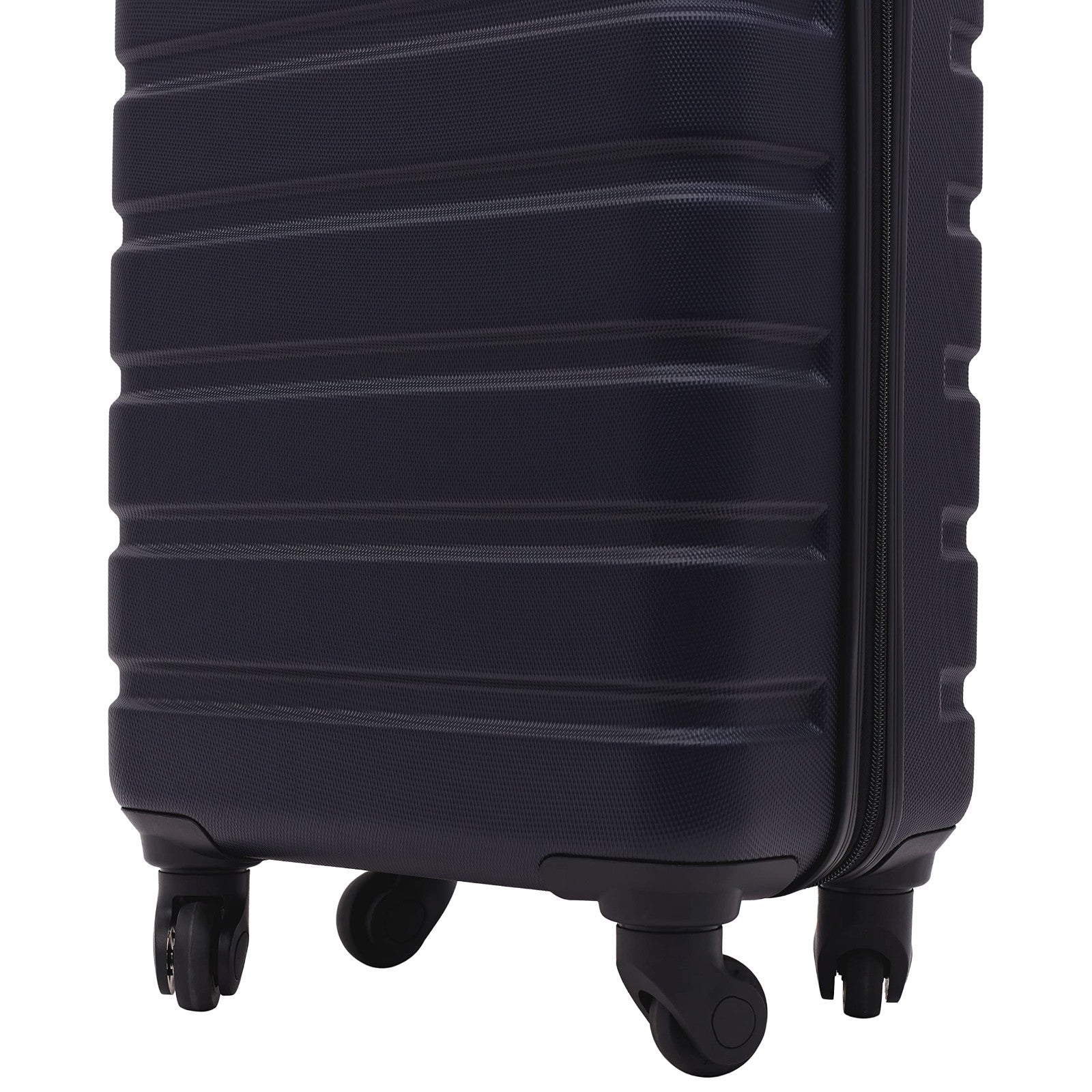 21.5" Navy Blue Spinner Carry-On Luggage - Lightweight, Durable Travel Bag6