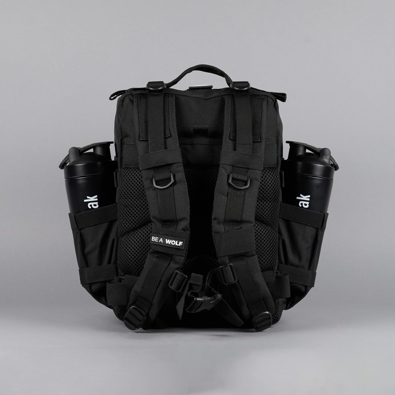 Durable 25L Waterproof Gym Backpack   MOLLE Webbing, Laptop Pocket, 1000D Oxford8