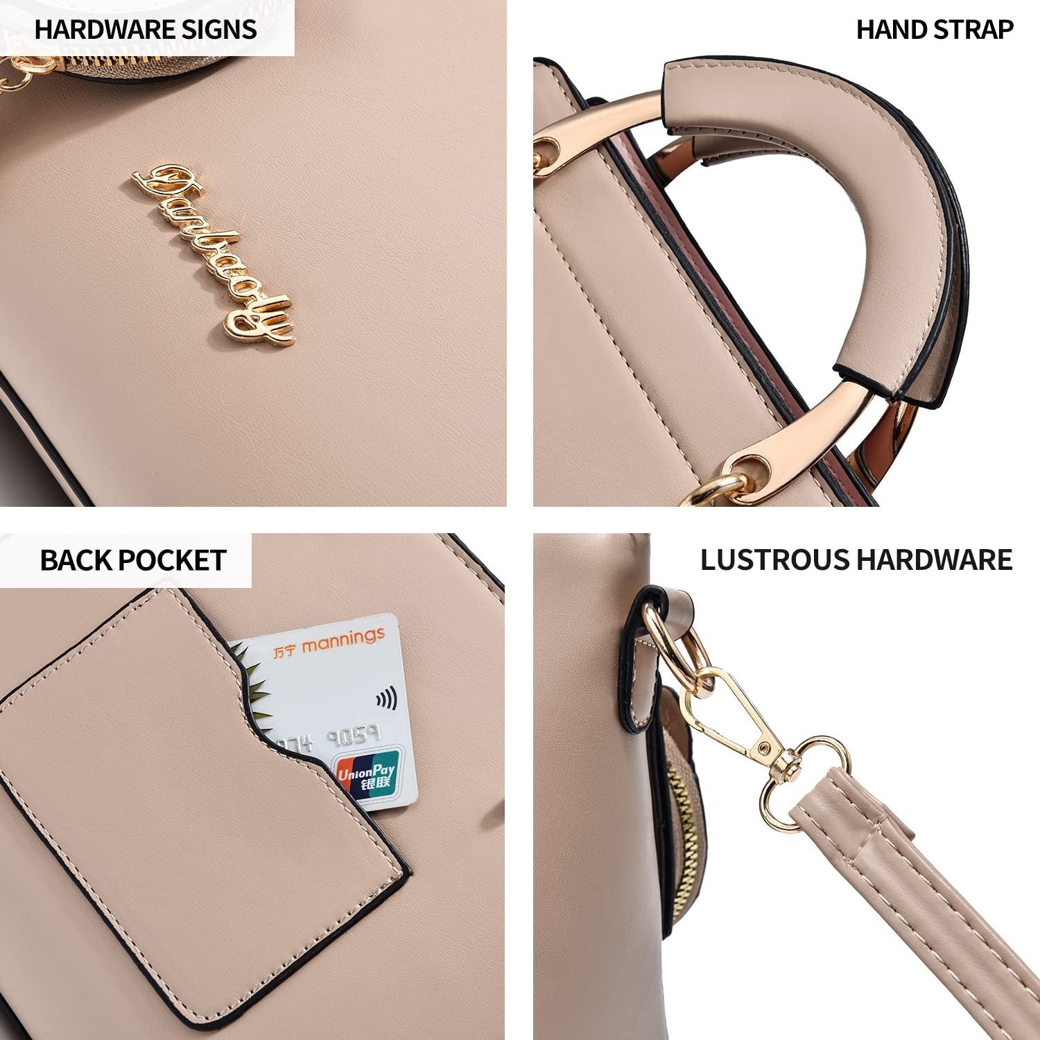 Stylish Women's Crossbody Handbags - Top Handle Satchel & Small Tote Bags5
