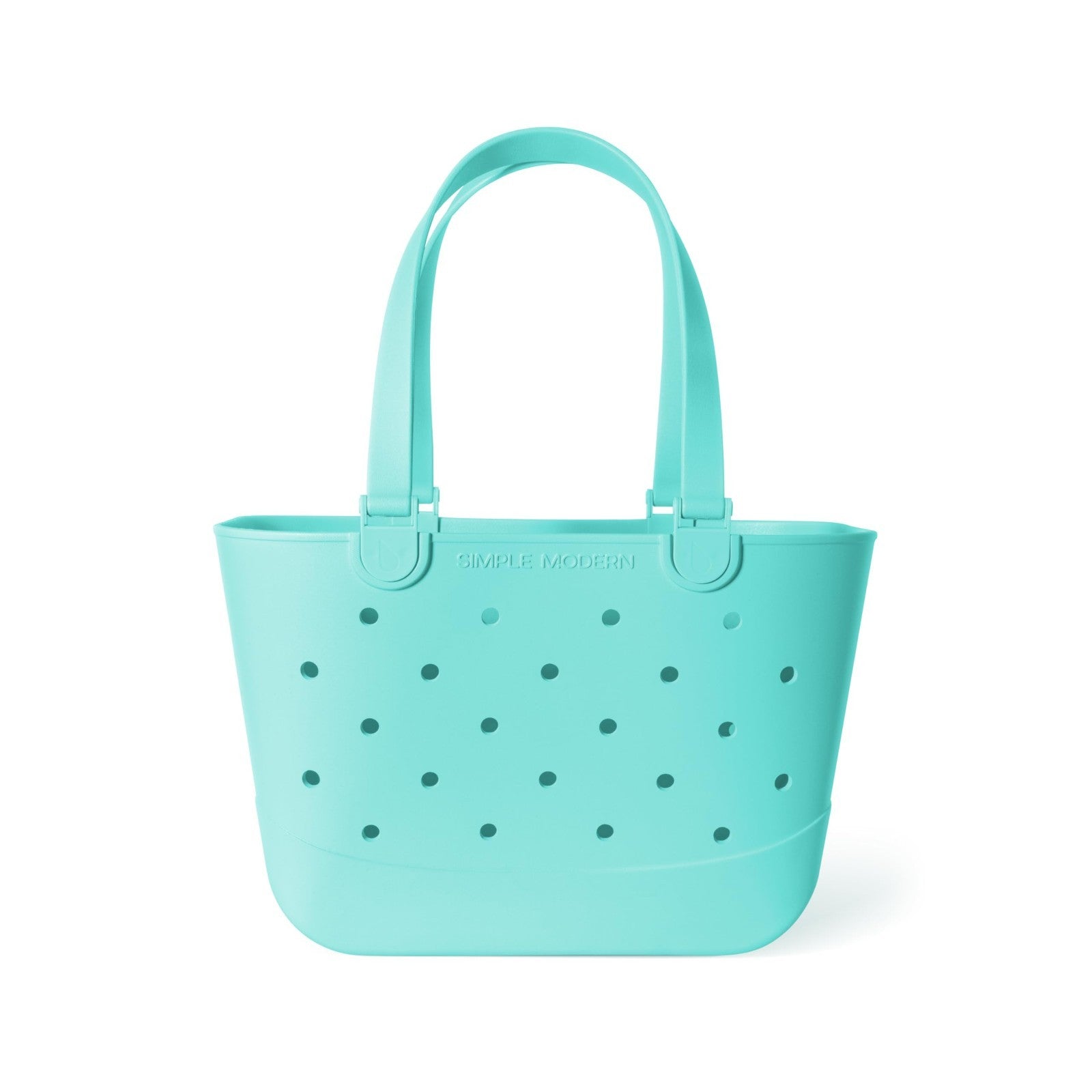 Large Waterproof Beach Tote Bag | Zipper Pocket | Travel & Pool Essentials | Blu0