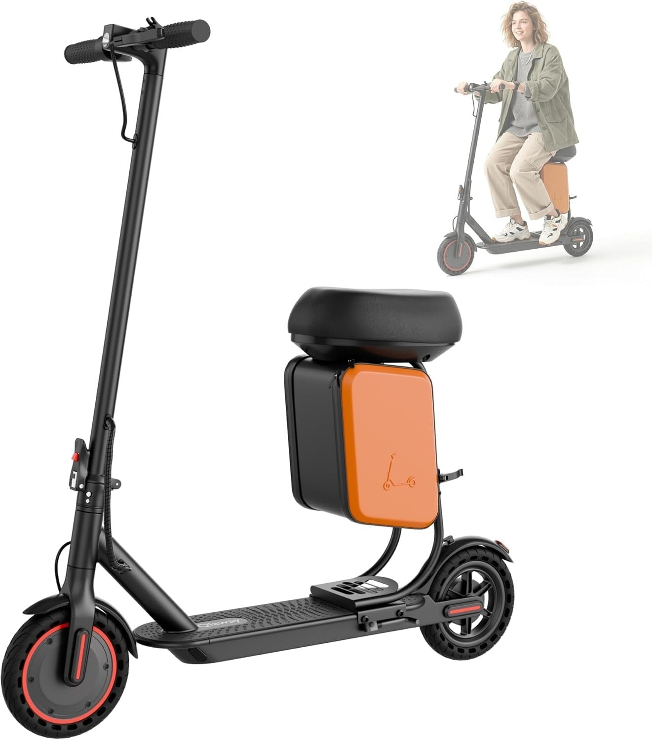 Electric Scooter 8.5''/10'' - 19/20MPH, 700/1000W Motor, 15/22 Miles Range, Port1