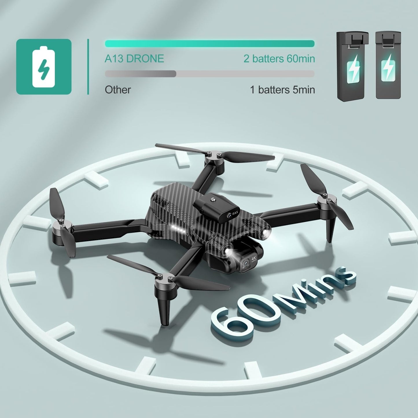 **Optimized eBay Title:**  4K HD Camera Drone for Kids & Adults, Mini RC Quadco6
