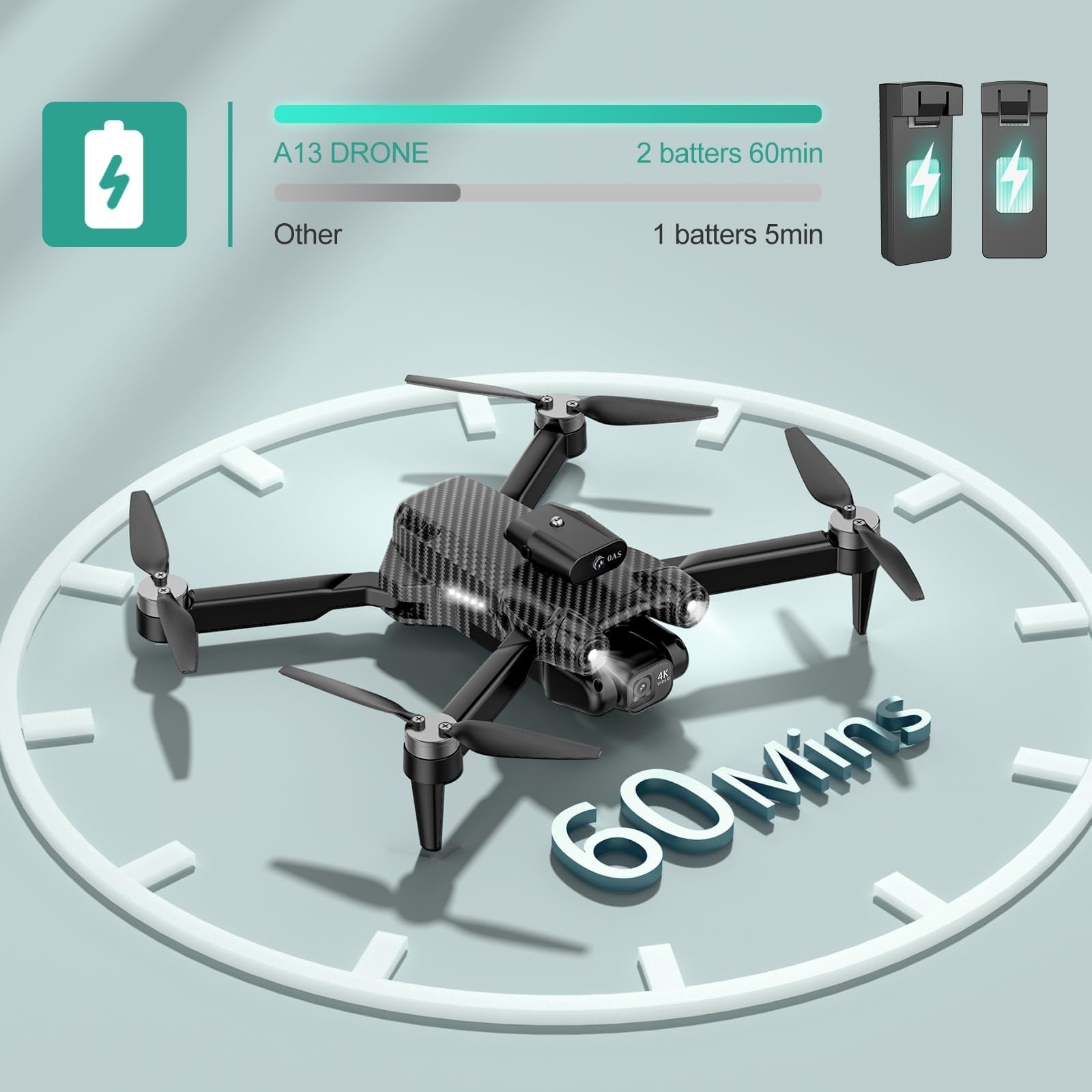**Optimized eBay Title:**  4K HD Camera Drone for Kids & Adults, Mini RC Quadco6