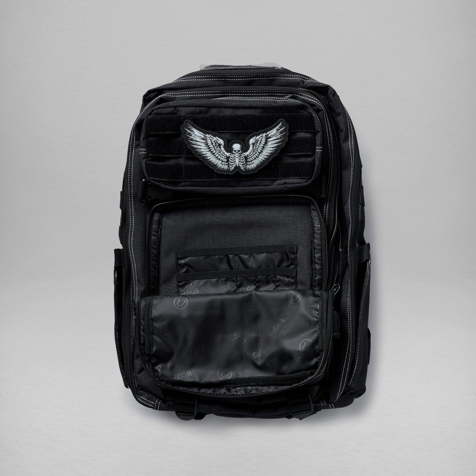 Durable 45L Waterproof Gym Backpack   1000D Oxford, MOLLE Webbing, Laptop Pocket5