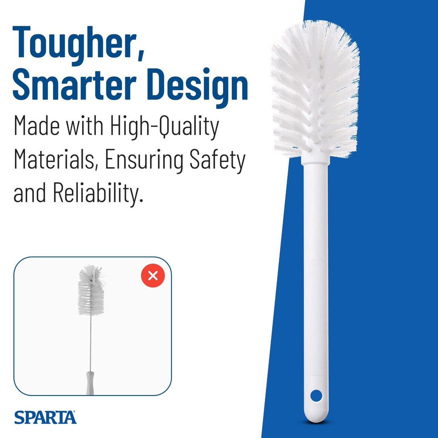 Dish Brush Set 6-Pack - 11" Nylon Head, Soak-Proof Handle, Food Residue Scraper5