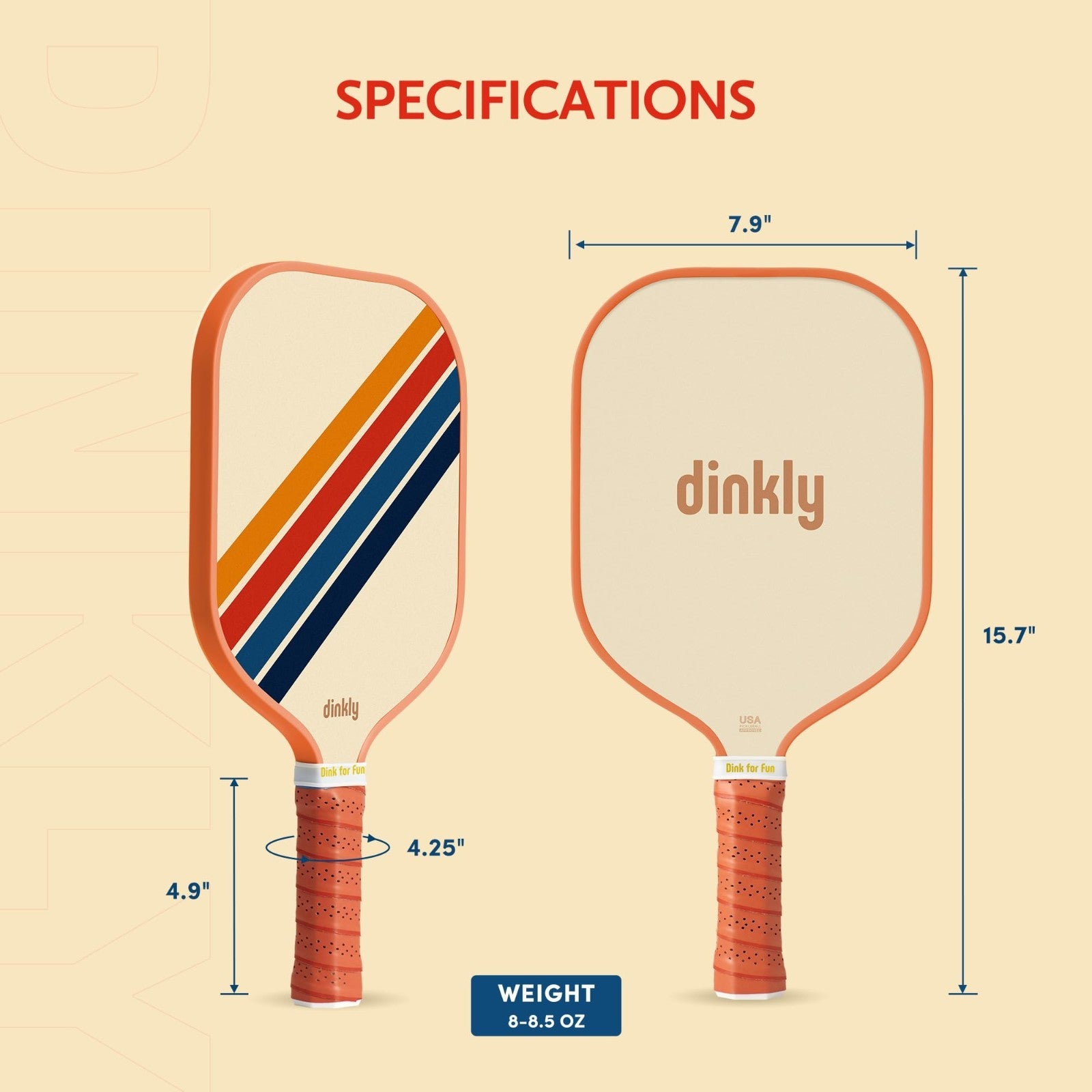 Pickleball Paddle Set of 2/4 - USAPA Approved, Graphite/Fiberglass, 4 Balls & Ba5