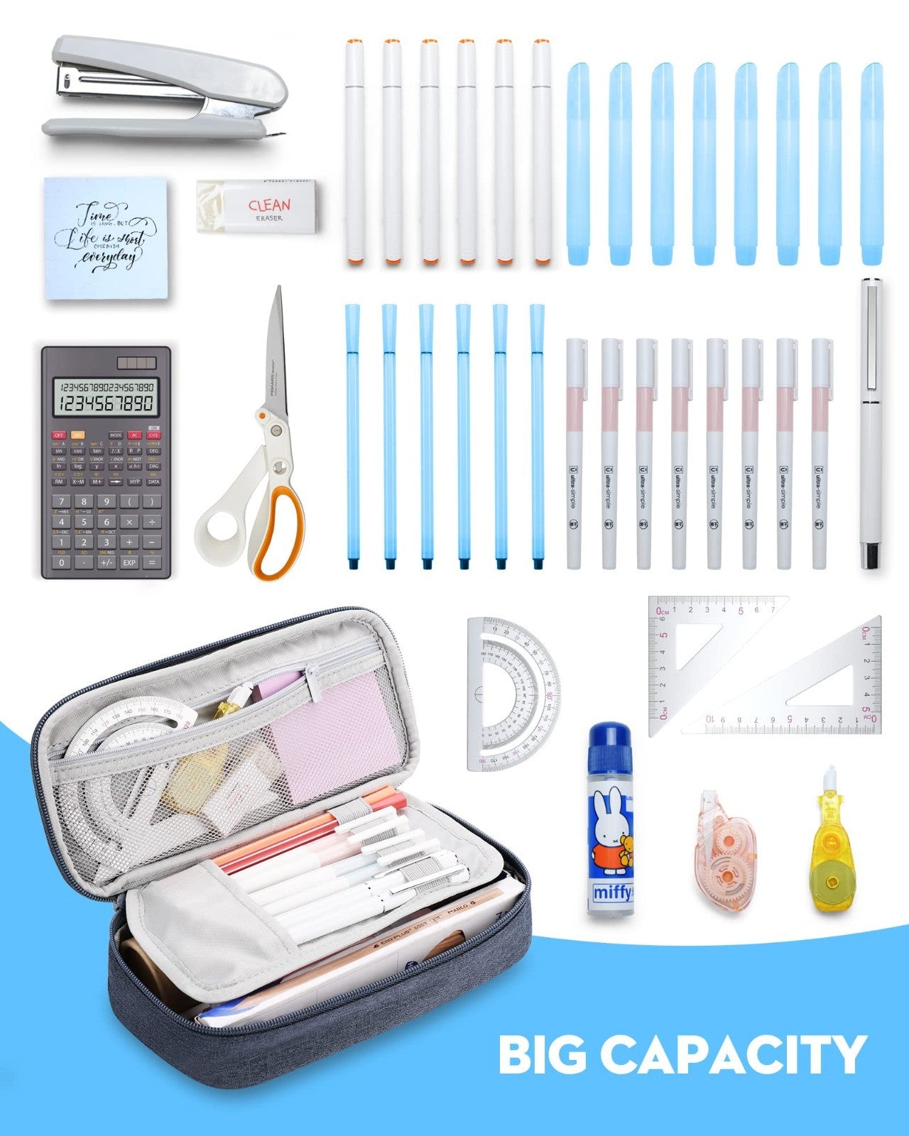 Large Capacity Pencil Case Pouch Bag for Kids   Ideal Gift for Boys & Girls3