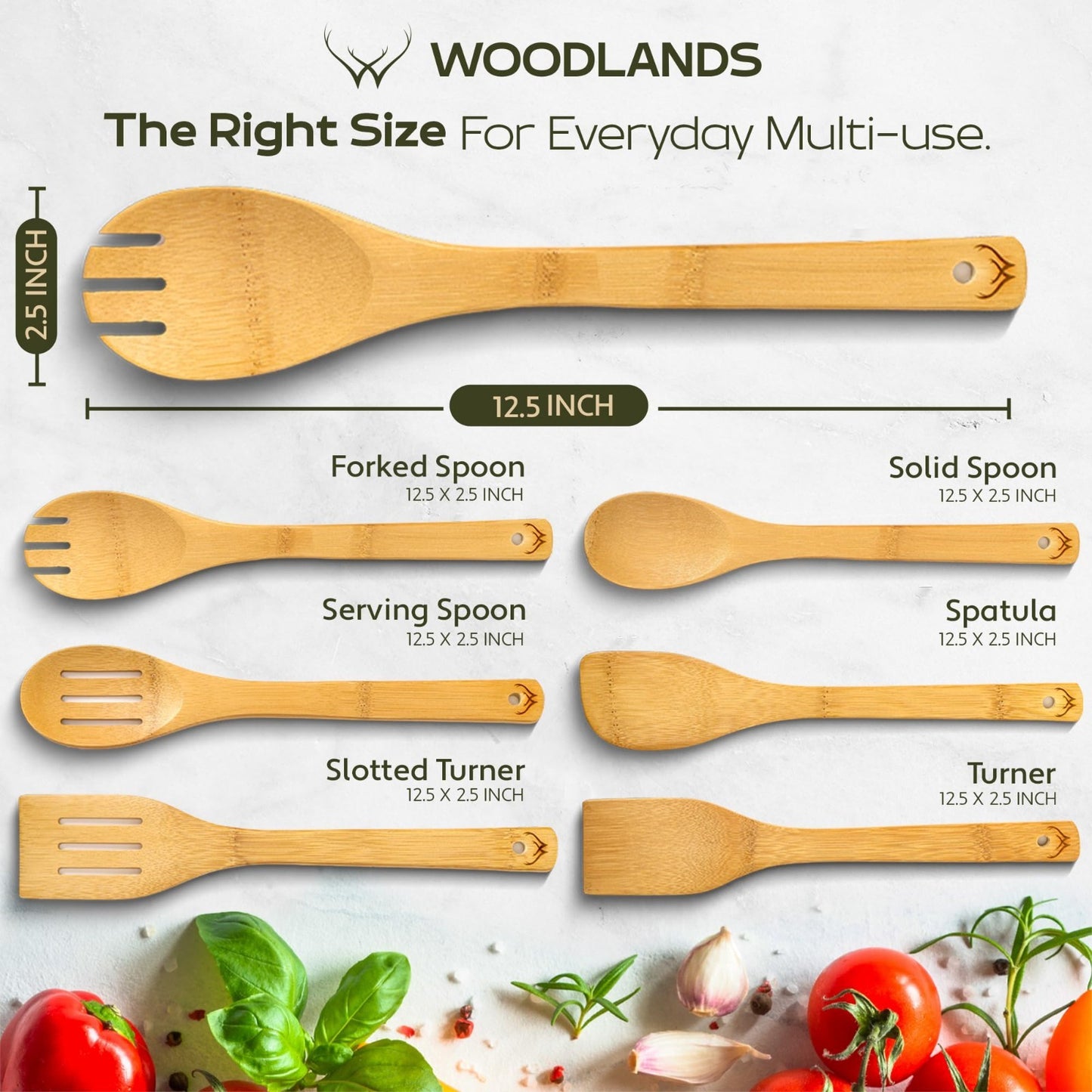 Premium Wooden Cooking Spoons Set of 6   Versatile Utensils for Nonstick Pans4