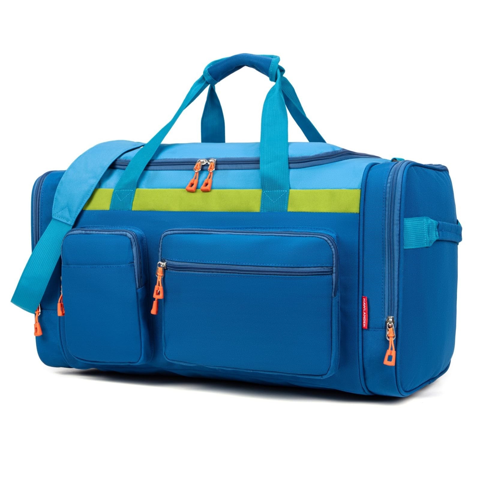 Spacious Kids Duffle Bag for Travel & Weekend Getaways, 22" x 12" x 12", Durable2