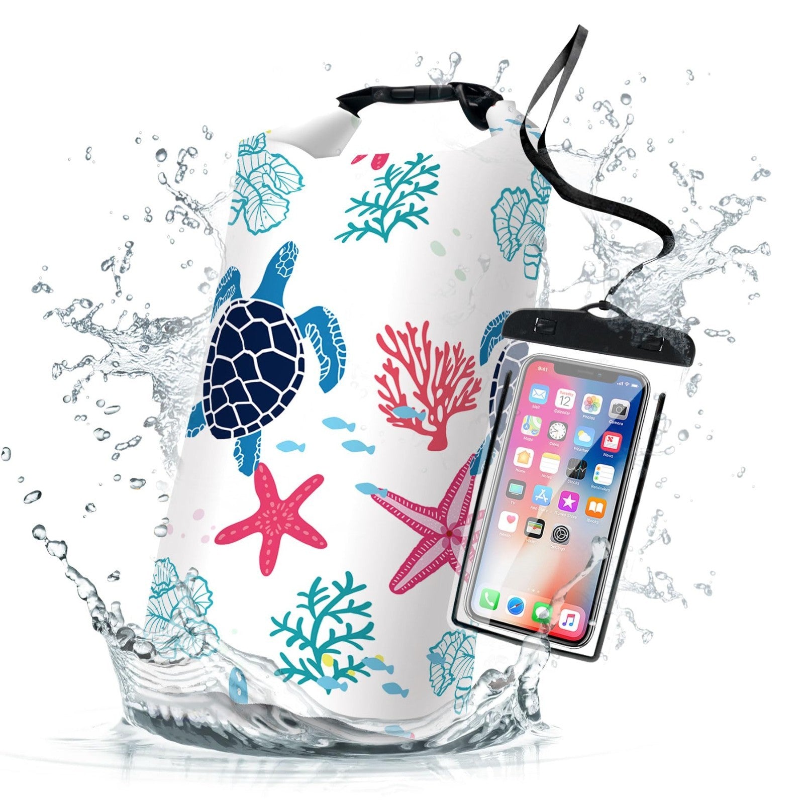Waterproof Dry Bag Backpack - Lightweight Floating Waterproof Bags for Kayaking,1