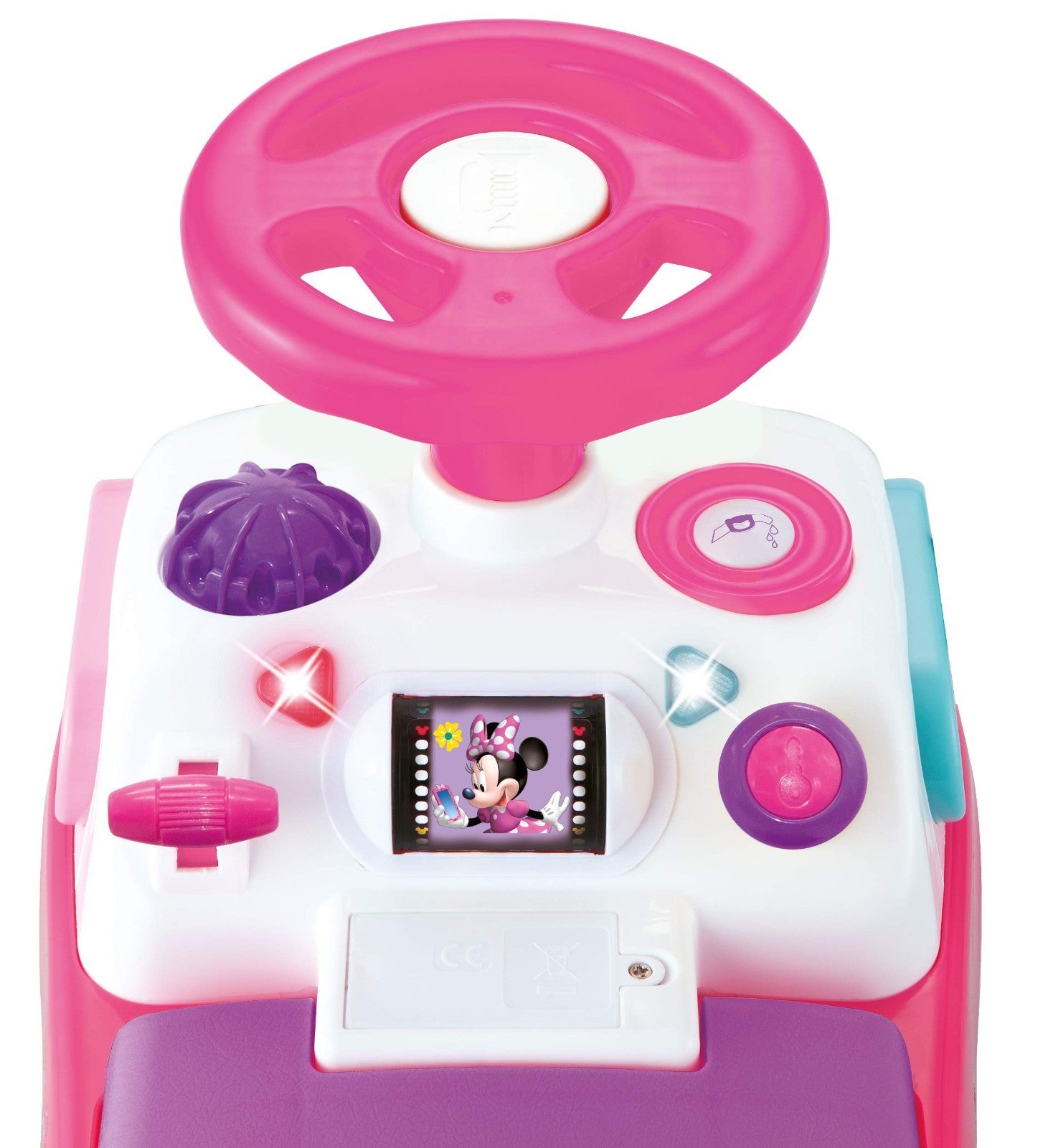 Minnie Mouse Toddler Push Car - My First Activity Ride-On Toy for Kids3