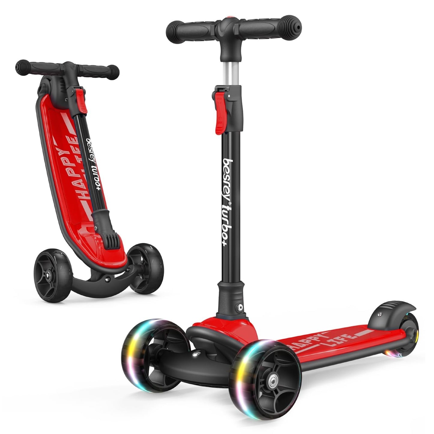 3-Wheel Kids Scooter Ages 3-10, Adjustable Height, Safe & Durable Design1