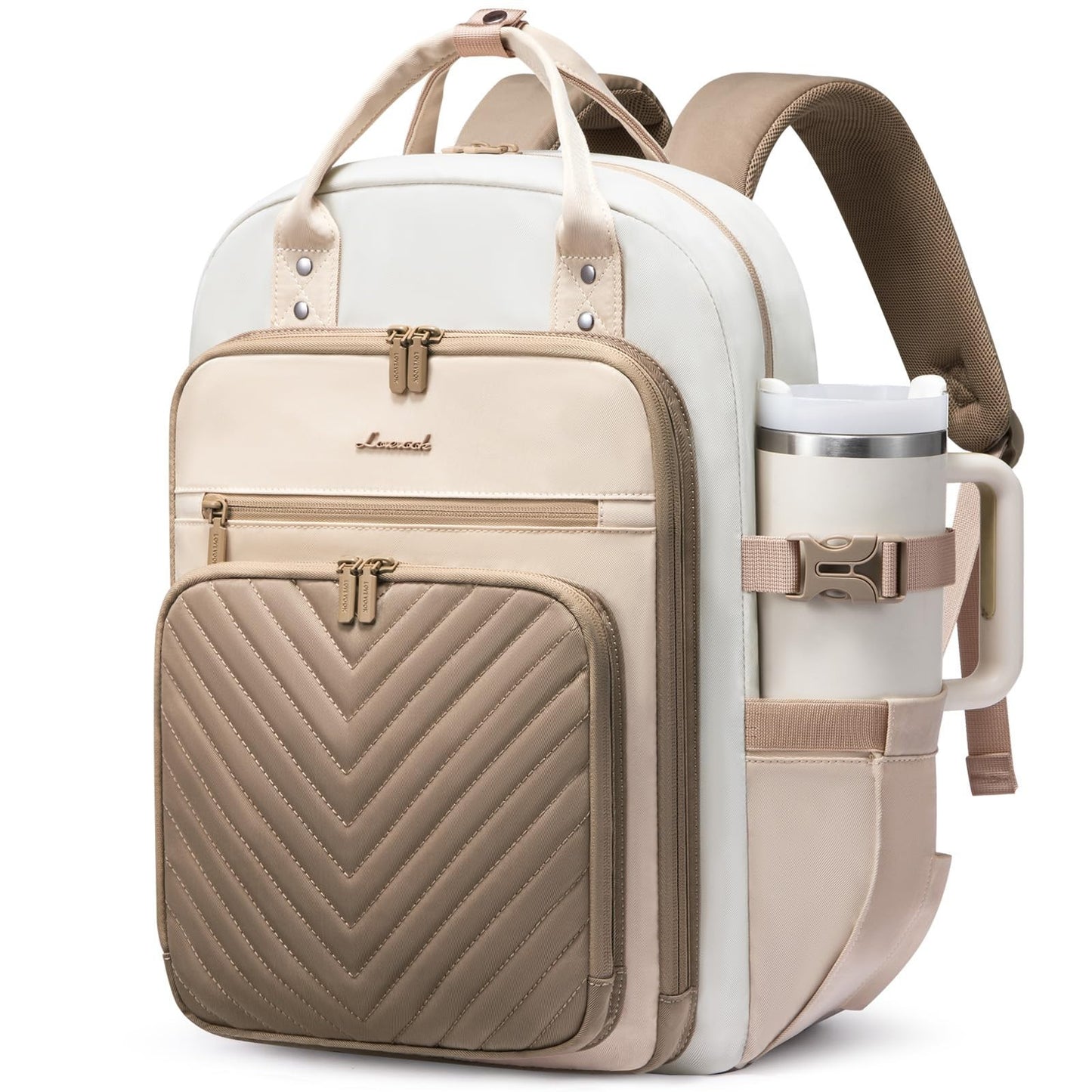 Stylish Water Resistant Laptop Backpack for Women   Travel, Work, Business, Nurs1