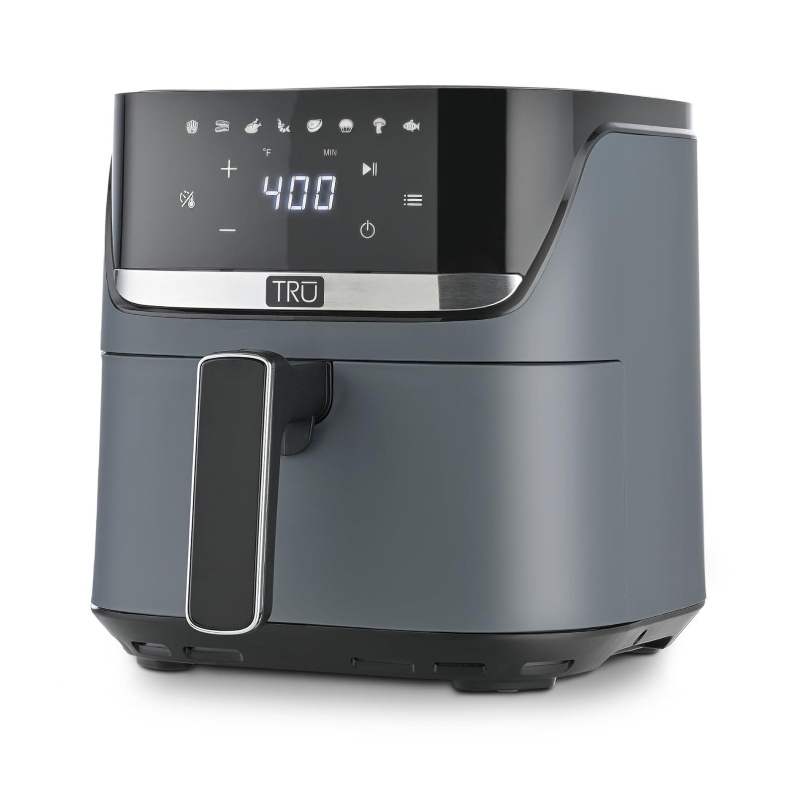 4 Quart Digital Air Fryer   Family Size, One Touch Control, 8 Cooking Presets, N1