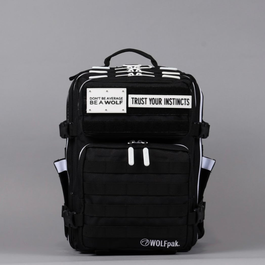 Durable 25L Waterproof Gym Backpack   1000D Oxford, MOLLE Webbing, Laptop Pocket8