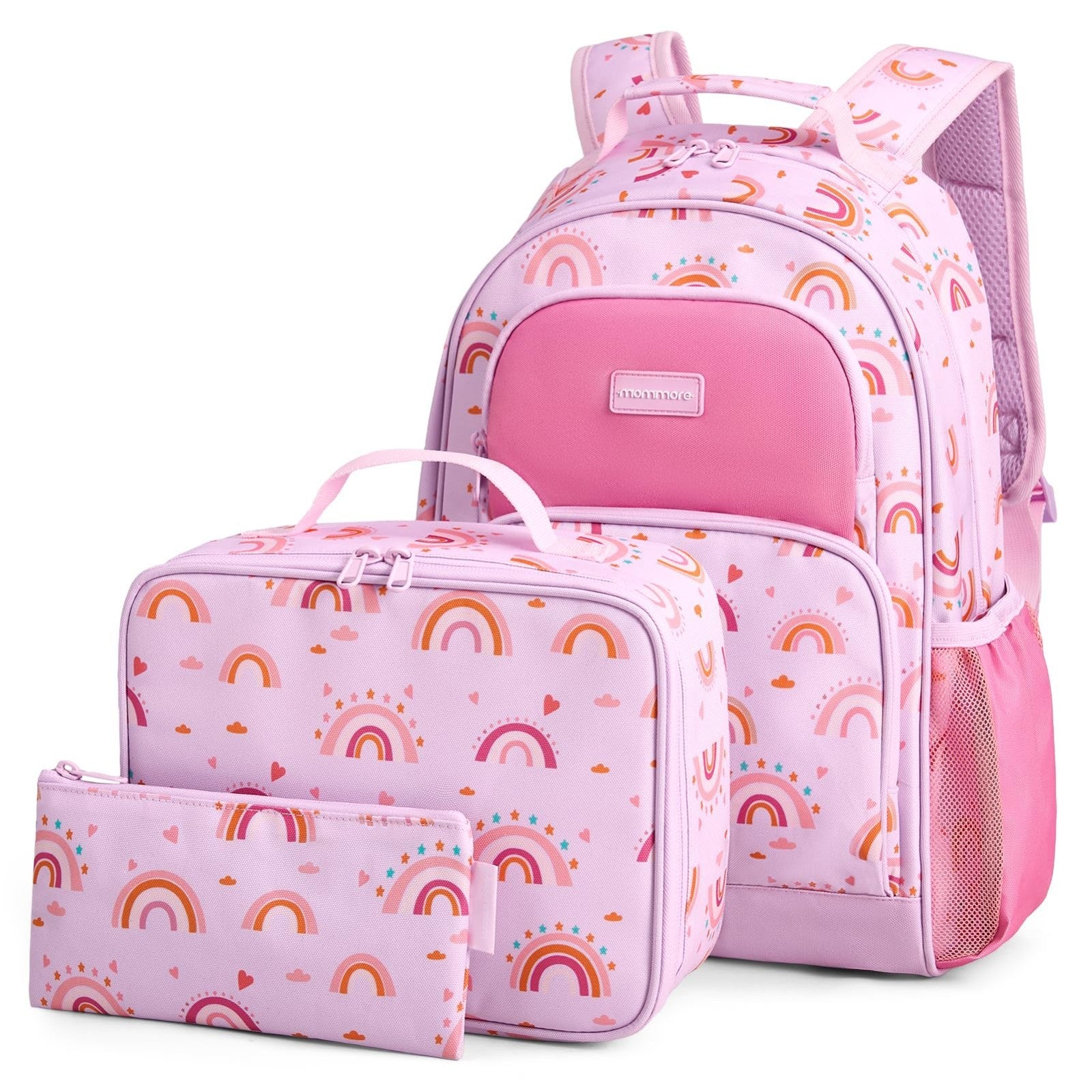 Kids Backpack Set for Kindergarten & Preschool - 3 PCS with Lunch Box & Pencil C1