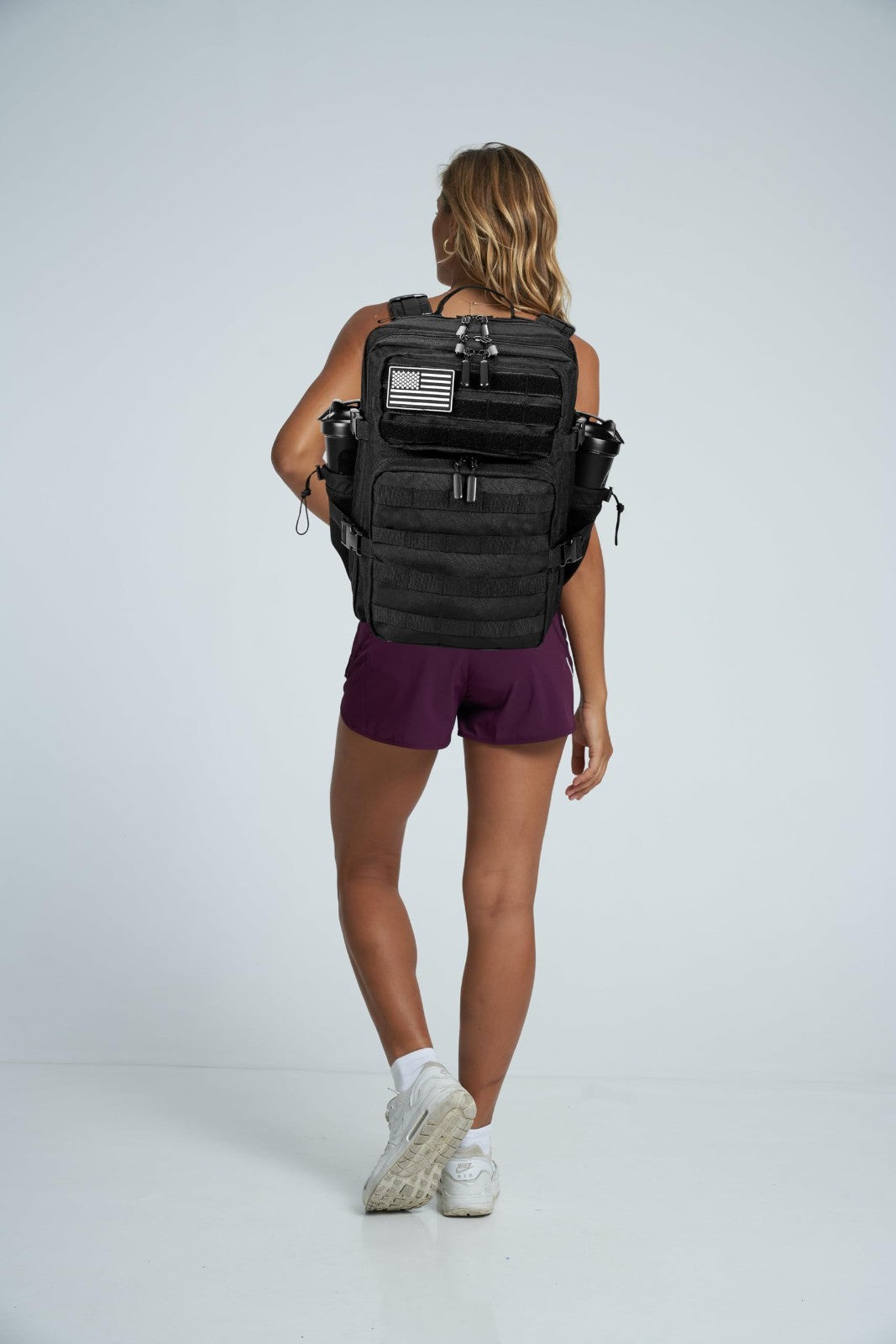 Tactical Military Backpack 25L/35L Army Assault Pack Rucksack with Water Bottle6
