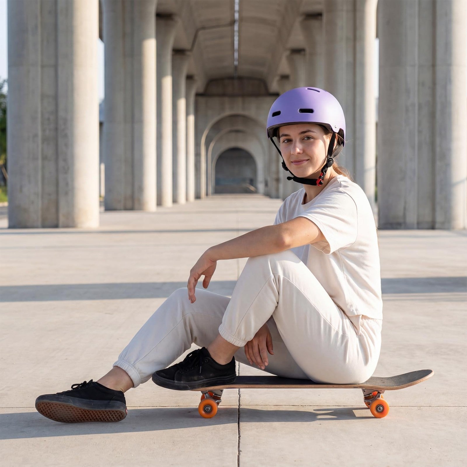 Multi-Sport Helmet for Skateboard, Bike, Scooter - Adjustable, Lightweight, Vent4