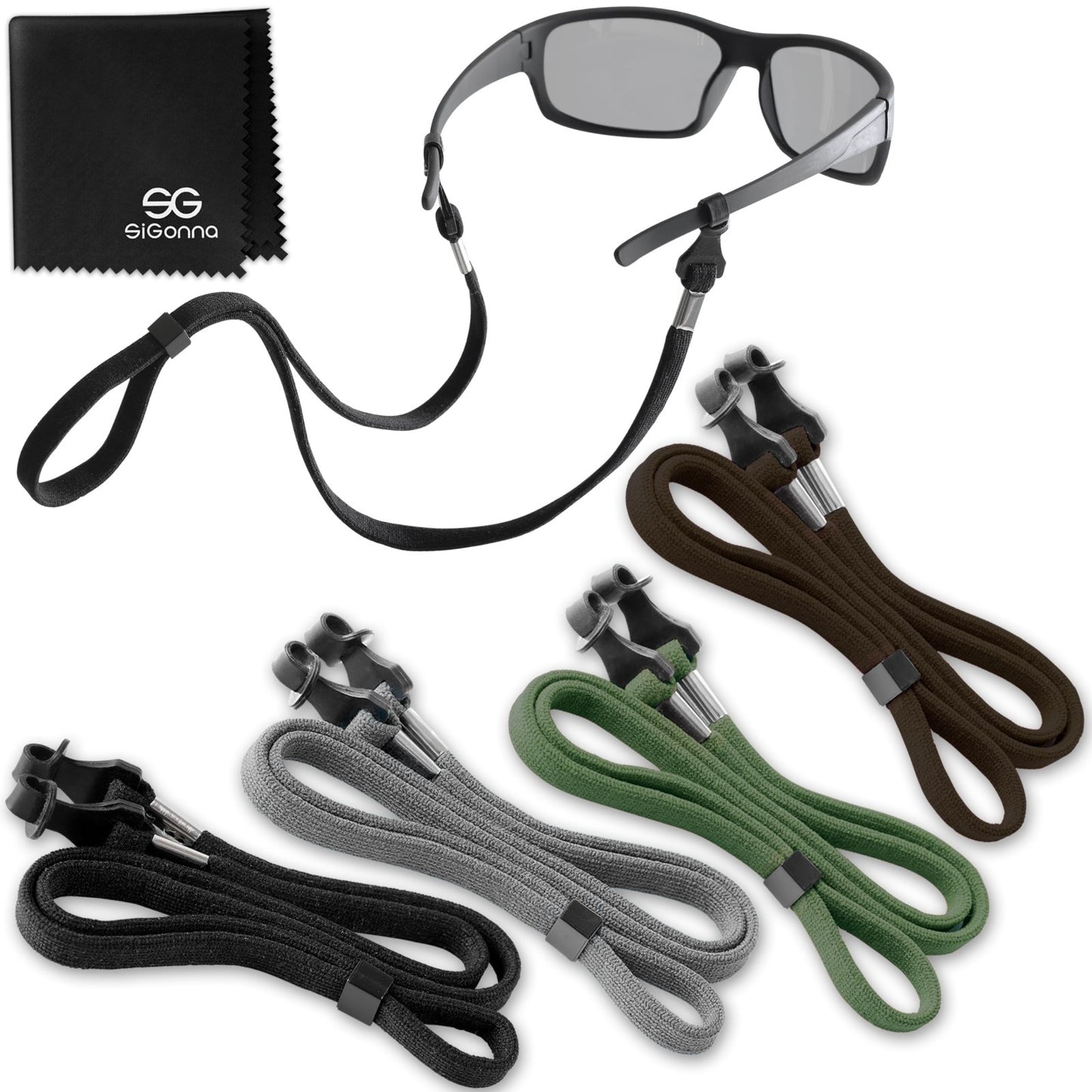 Eyeglass Holder Strap - 4 Pcs Eyewear Lanyard Cords for Men & Women - Sunglasses1