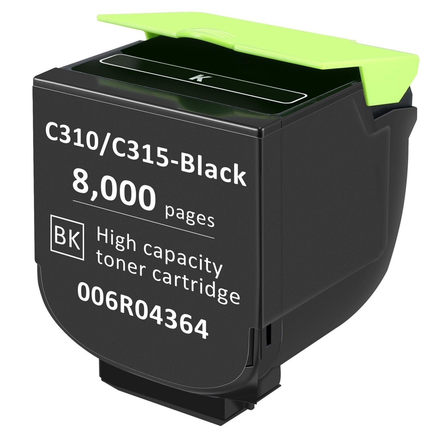 High Capacity Black Toner Cartridge for Xerox C310 C315 - 8000 Pages Compatible1