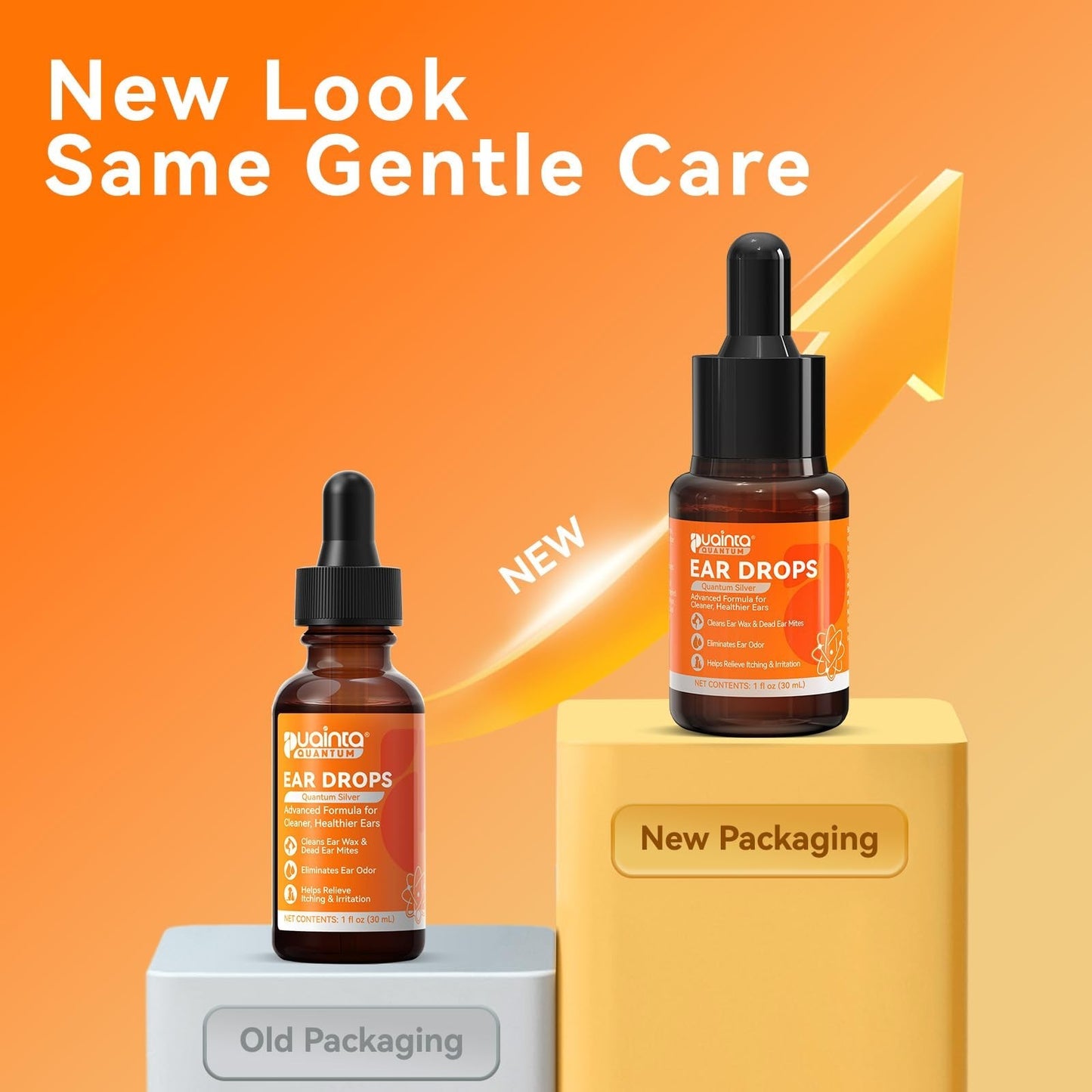 Dog Ear Cleaner Drops - Infection Treatment, Water-Based, Soothes Itching & Irri2