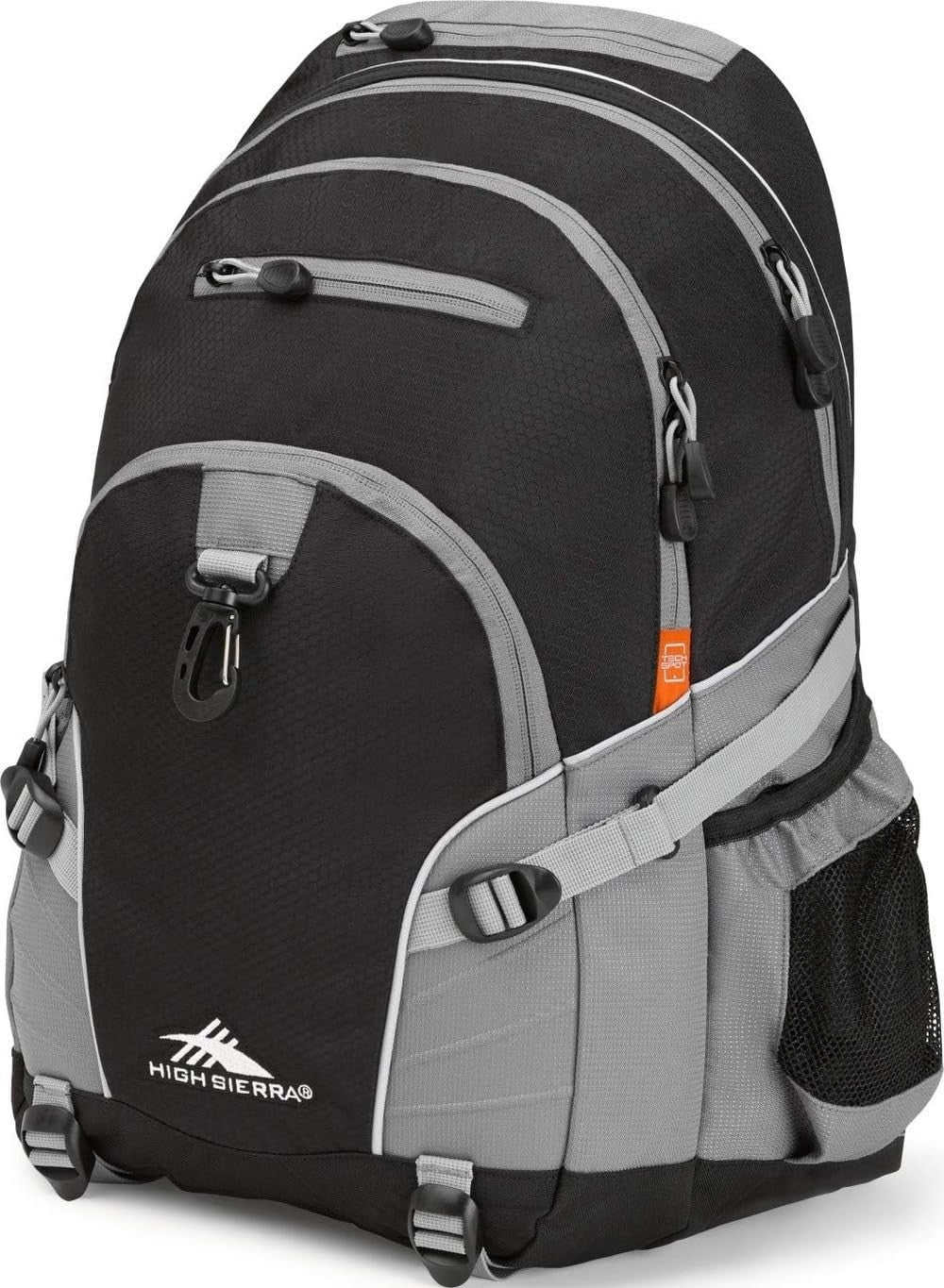 Versatile Travel & Work Backpack with Tablet Sleeve   Black/Charcoal, One Size1