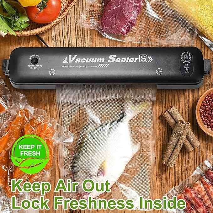 Commercial Grade Vacuum Sealer Bags  3 Rolls for Food Storage & Sous Vide 8"x20'4