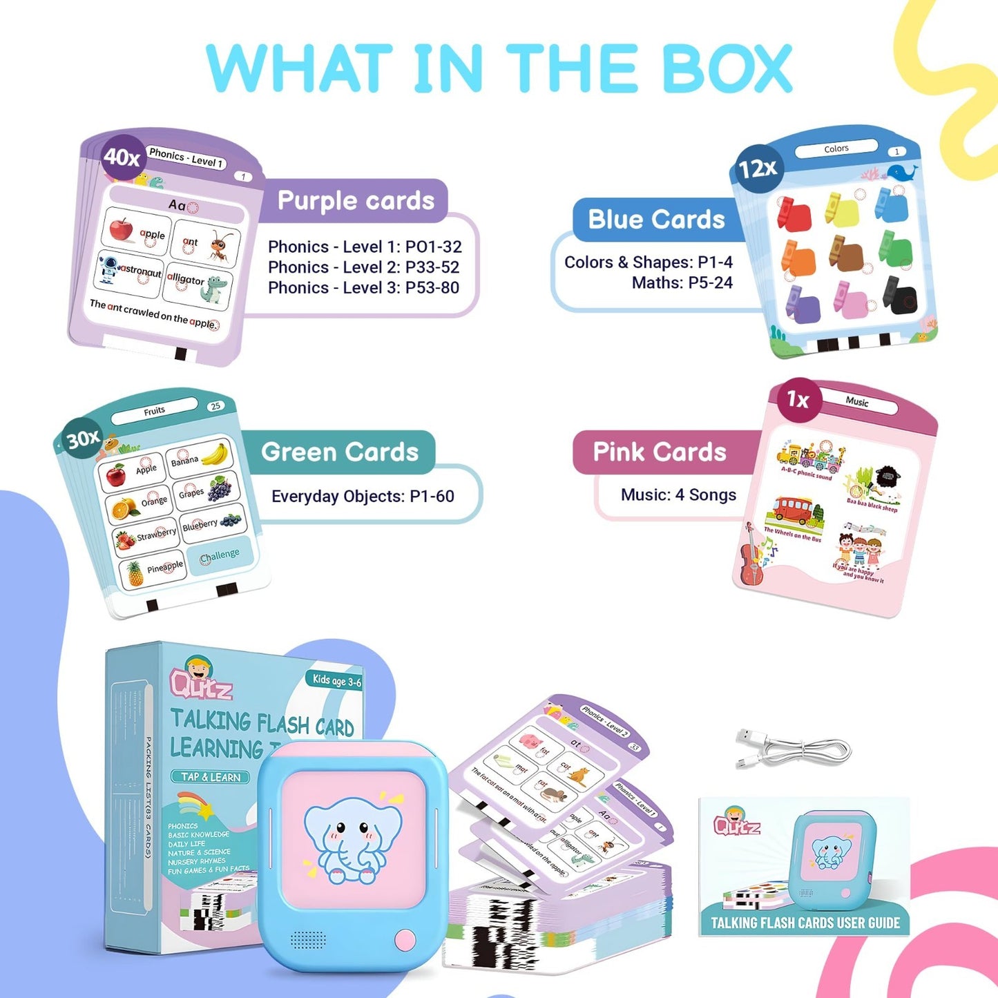 Interactive Phonics Flash Cards for Kids, 166 Pages, 800+ Words, 700+ Games, Lea7
