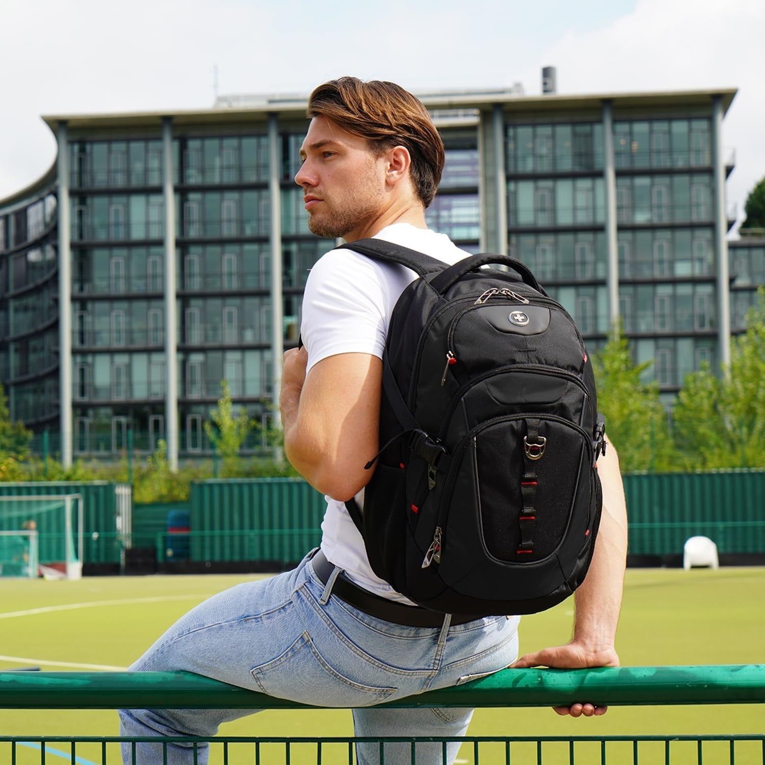 Travel Laptop Backpack with USB Charging Port, Fits 15.6" Computer, 31L Bookbag6