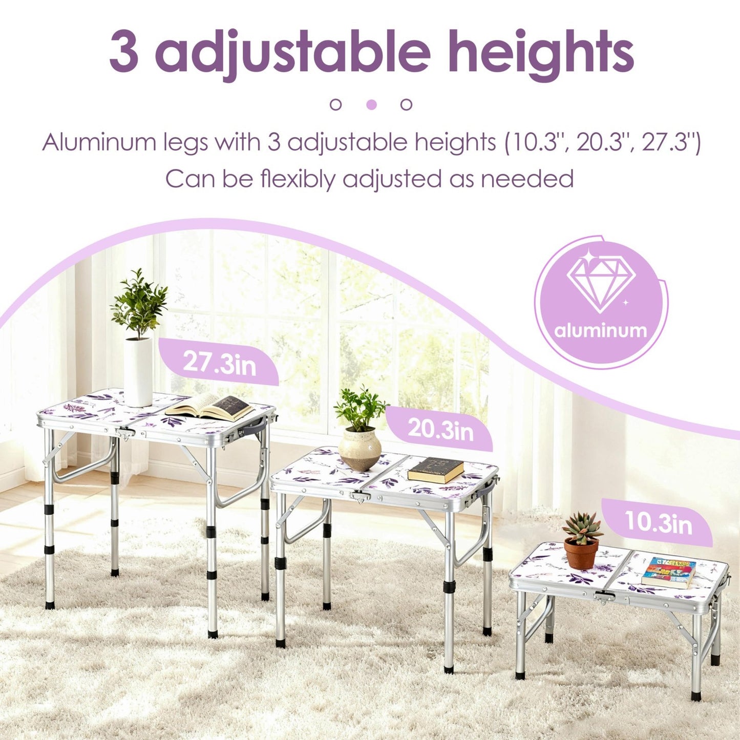 Here’s an optimized eBay title for the product:"Adjustable Folding TV Tray Tab4
