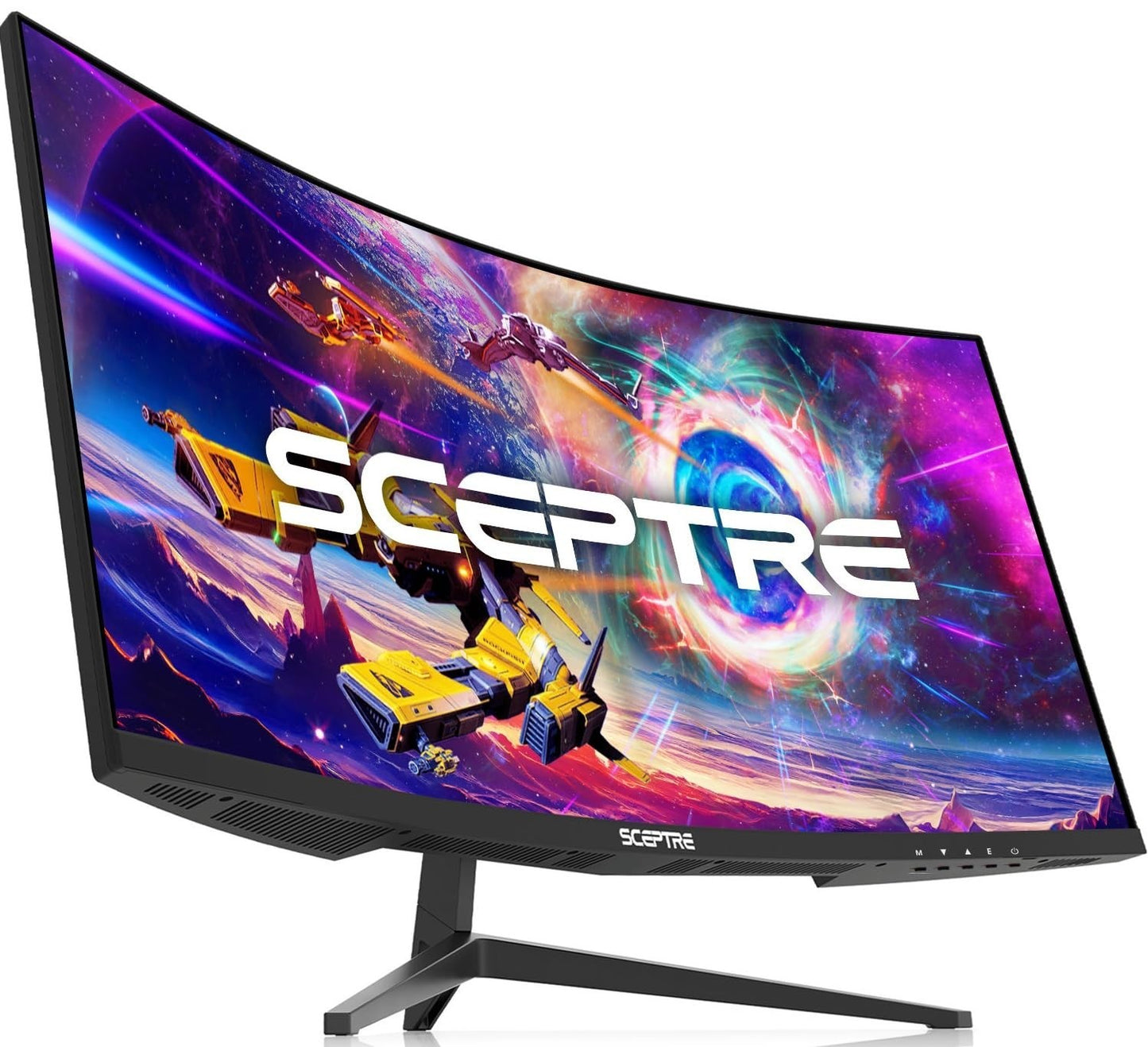 30" Curved Gaming Monitor 21:9 UltraWide 2560x1080 200Hz HDMI DisplayPort Built-1