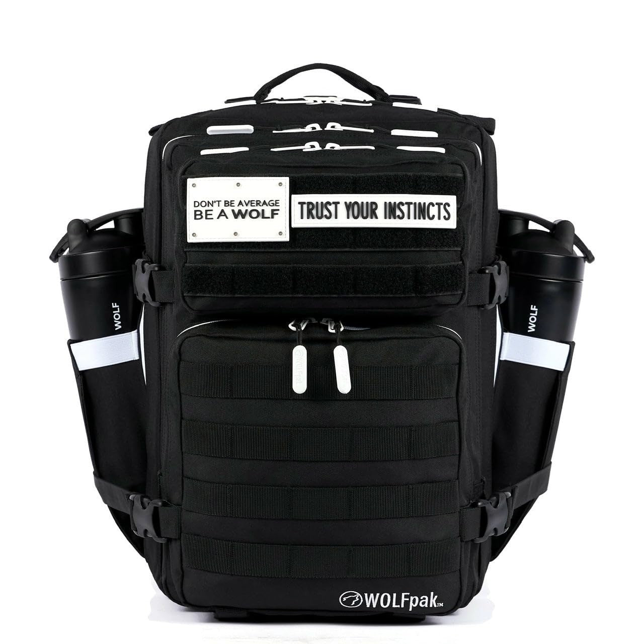 Durable 35L Waterproof Gym Backpack, MOLLE Webbing, Laptop Pocket, Athletic Gear1