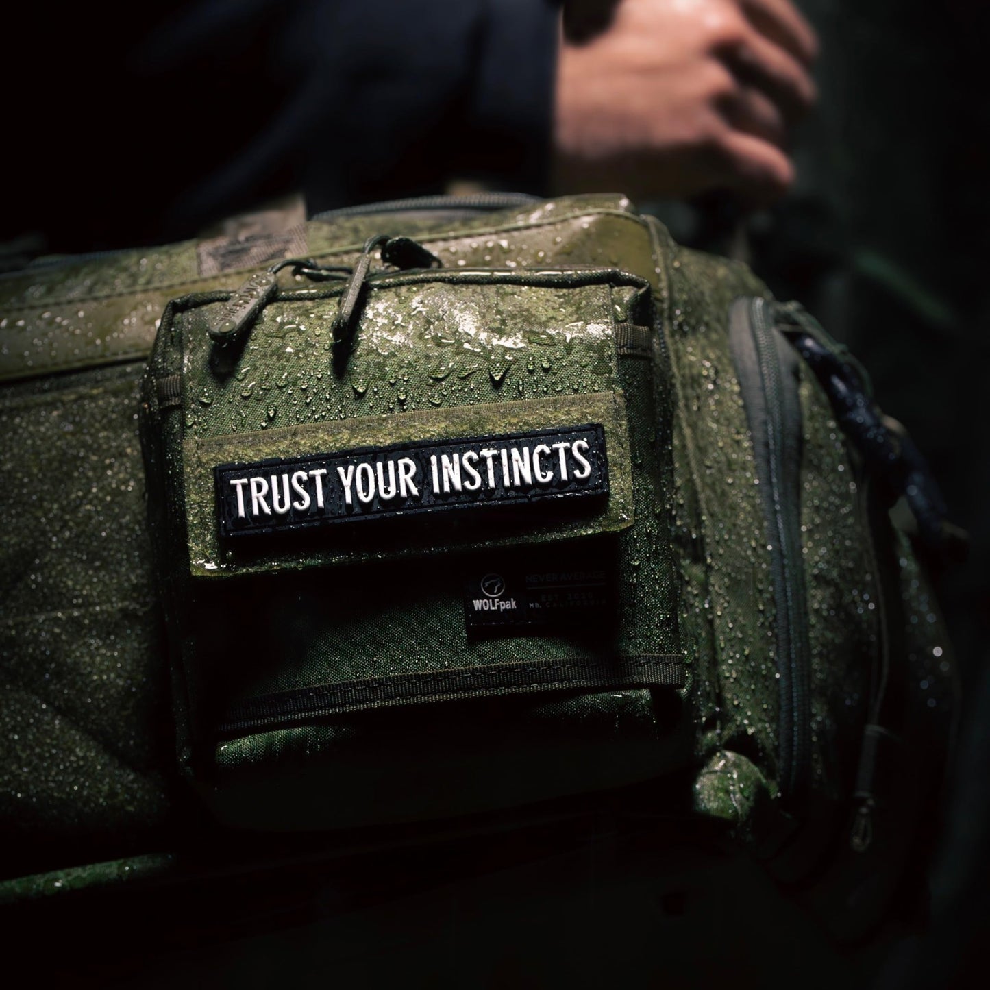 40L Waterproof Duffle Bag   Tactical Travel Gear, Outdoor Sports, Gym Bag, OD Gr8