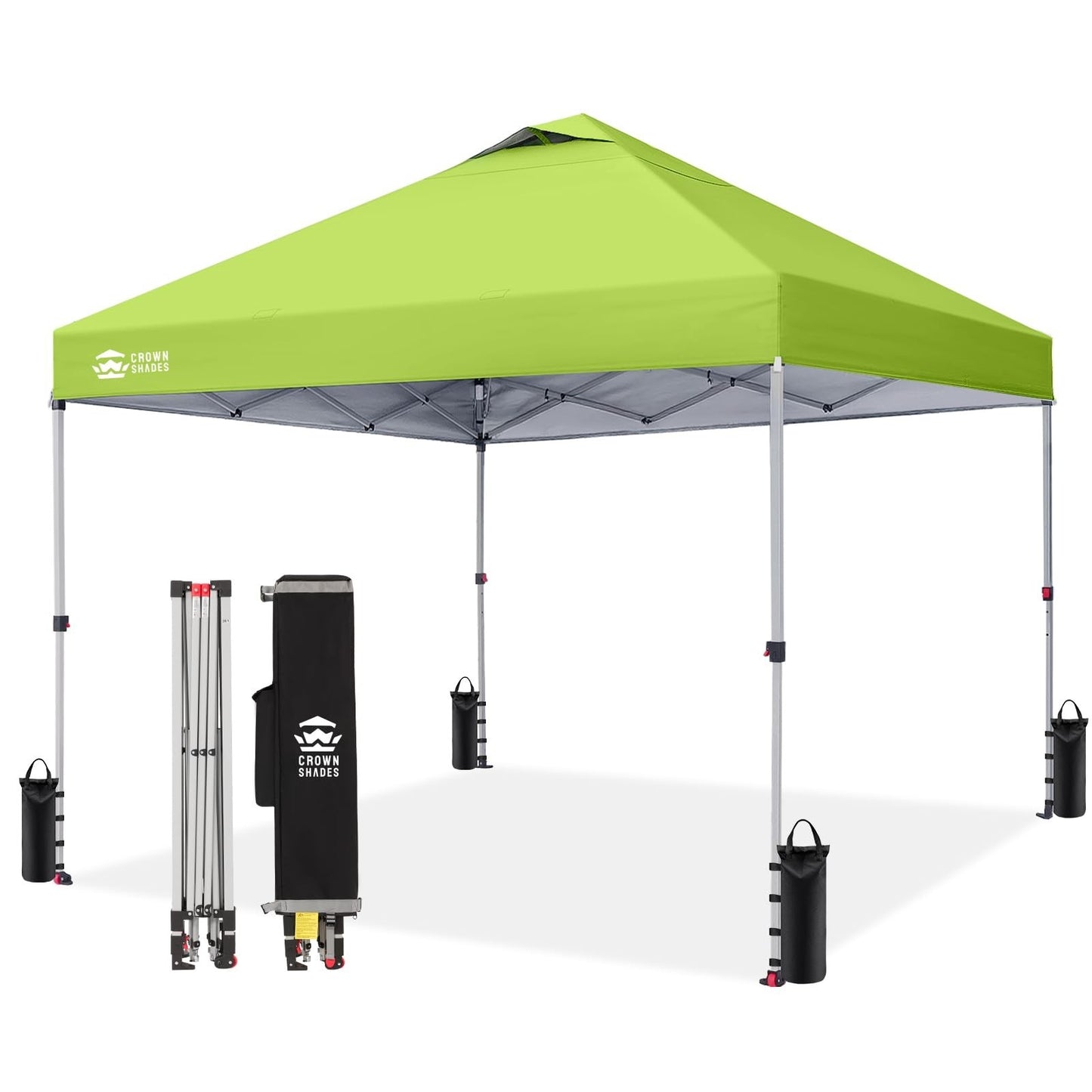 10x10 Pop Up Canopy Tent   Easy Setup Outdoor Sun Shade for Events, Parties, Cam1
