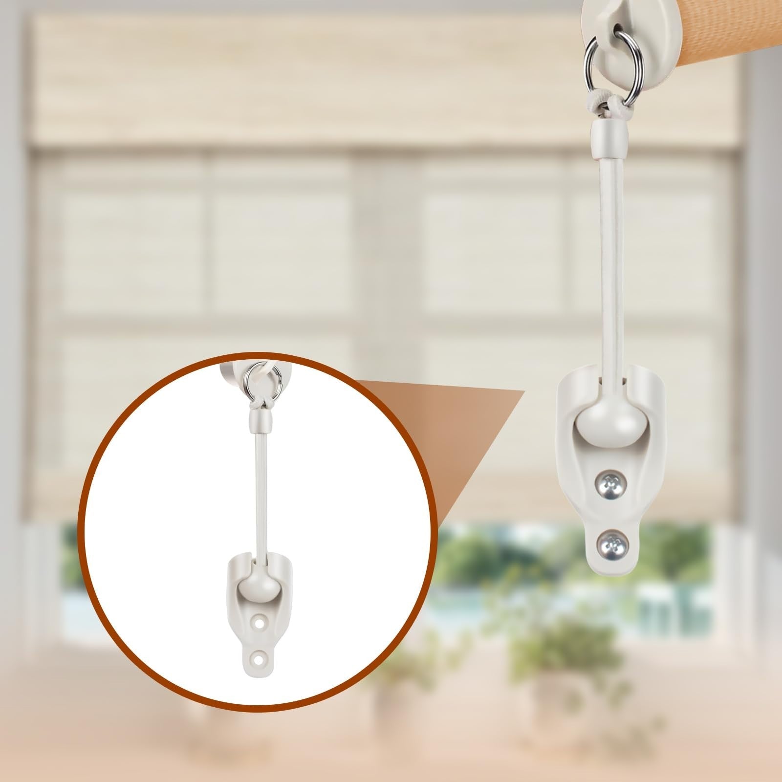 Outdoor Roller Shade Bungee Kit & End Cap, Weather Resistant, Coolaroo Blinds7