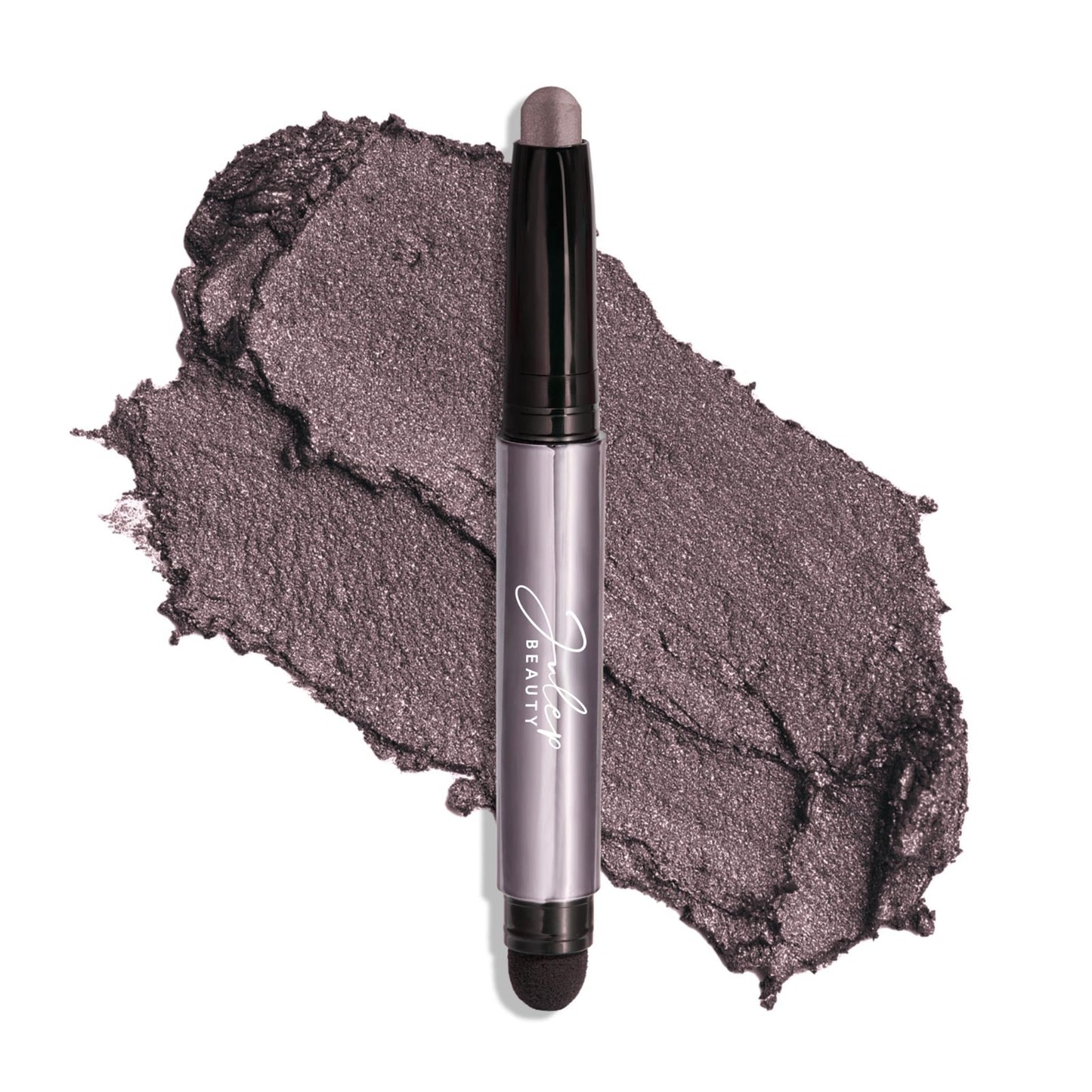 Waterproof Cream-to-Powder Eyeshadow Stick - Smoky Amethyst Shimmer, Long-Lastin1