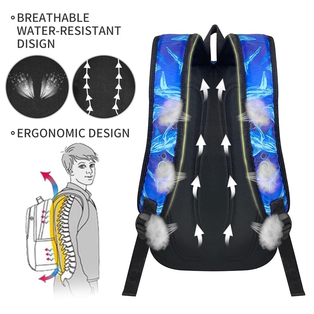 Lightweight School Backpack Travel Bag for Men & Women   College & Travel Use3