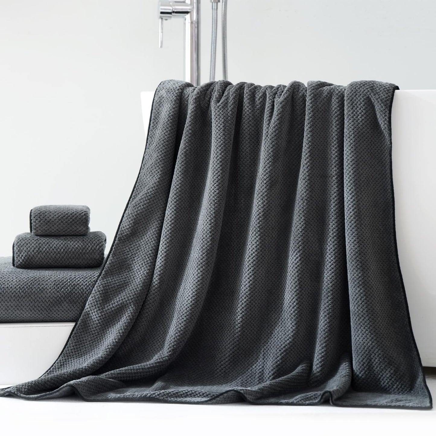 Oversized 40x80 Bath Sheets - Extra Large Soft Absorbent Quick Dry Microfiber To2