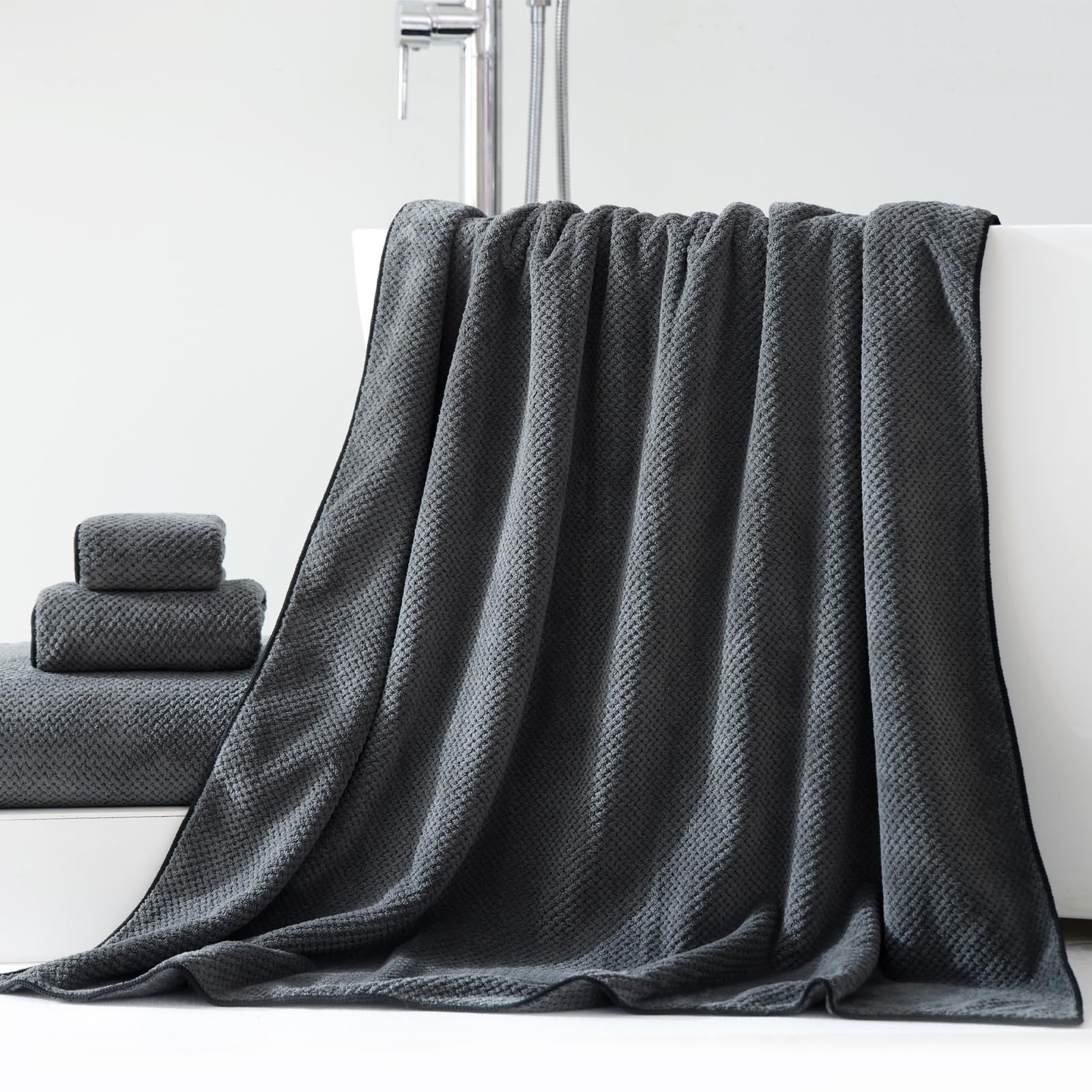 Oversized 40x80 Bath Sheets - Extra Large Soft Absorbent Quick Dry Microfiber To2