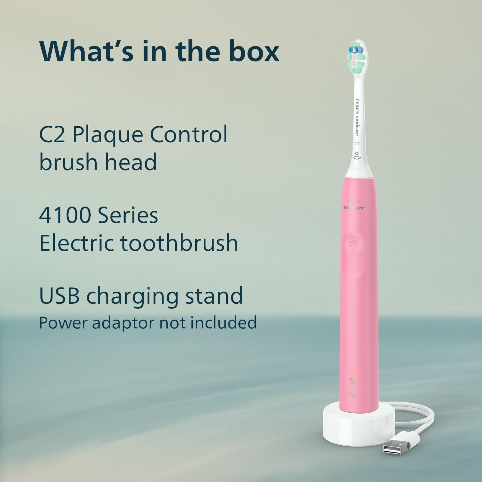 Rechargeable Electric Toothbrush   Deep Pink, 700% Plaque Removal, Pressure Sens6