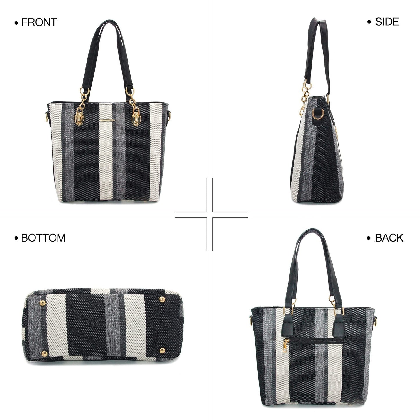 Designer Handbags for Women - Satchel Tote Shoulder Bag, Stylish Top Handle Purs4