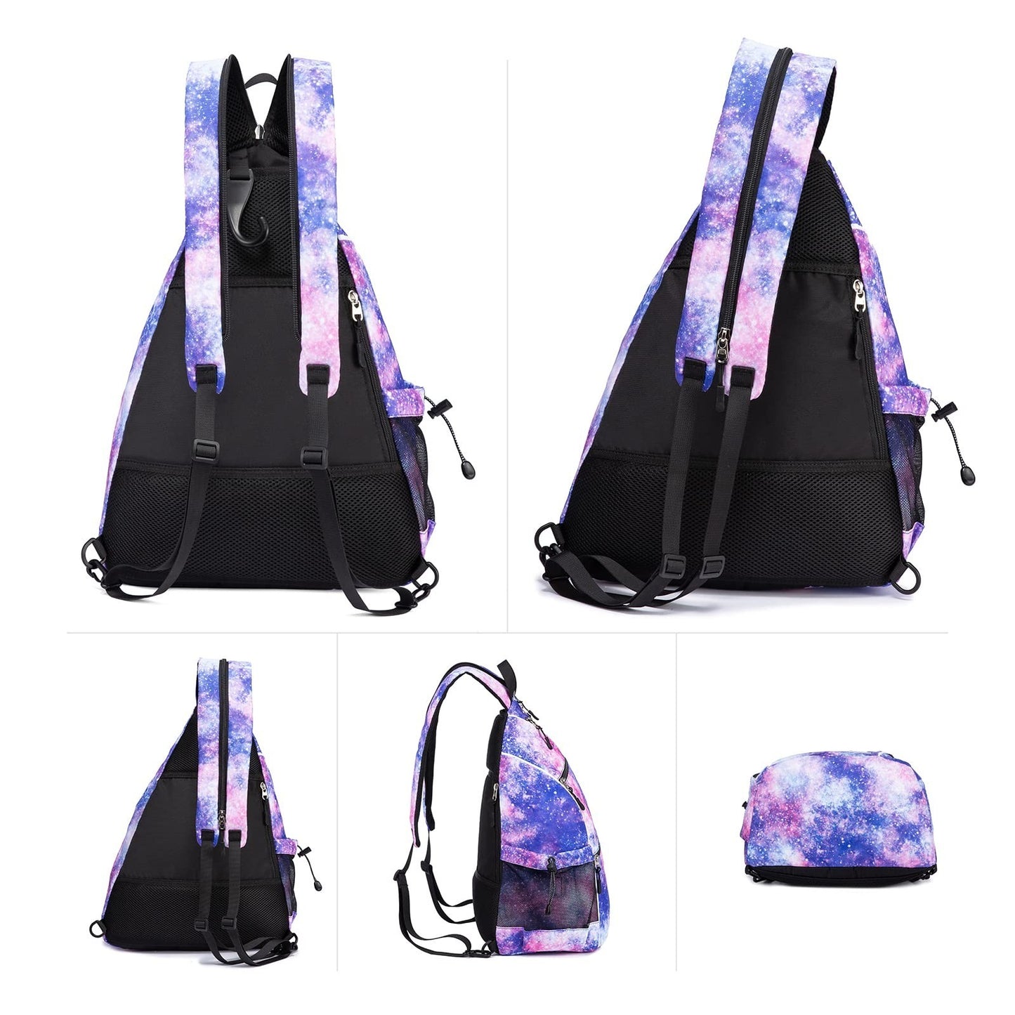 Adjustable Pickleball Backpack with Fence Hook, Large Capacity & Safety Pocket4