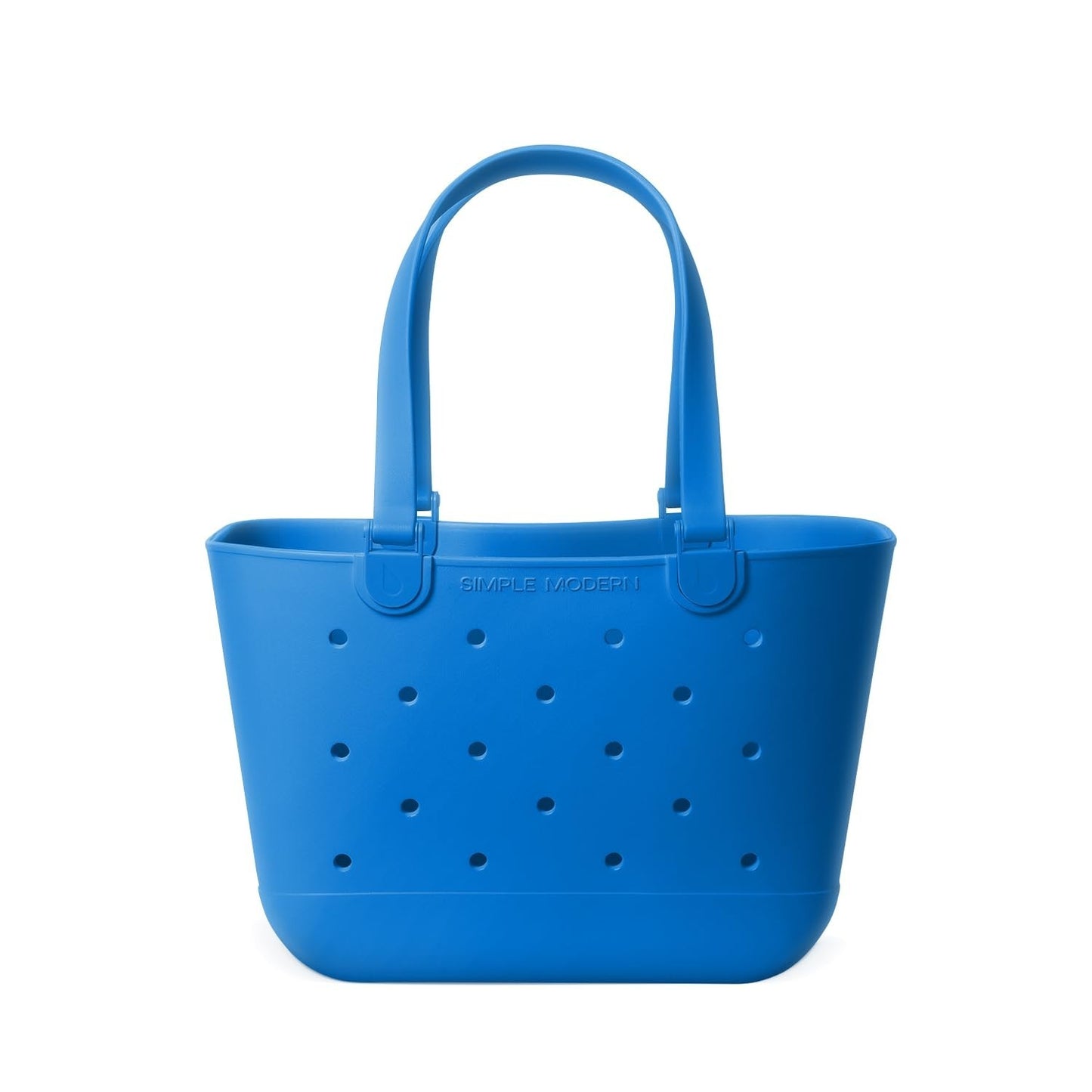Large Waterproof Beach Tote Bag | Zipper Pocket | Travel & Pool Bag | Blue1