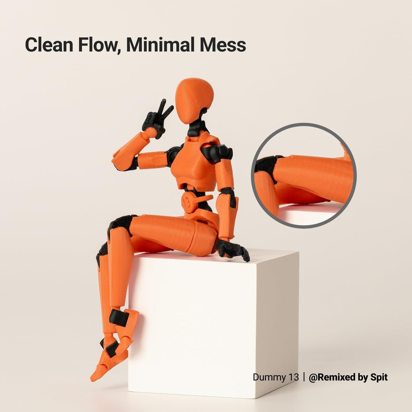 High-Speed 3D Printer PETG Filament 1.75mm, Moisture-Resistant, Tough & Accurate4