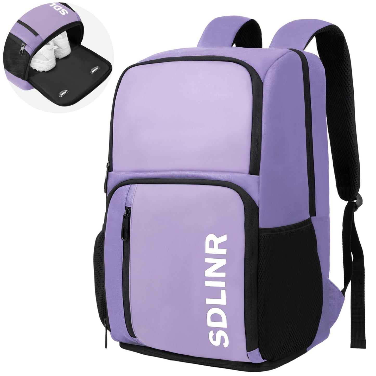 Large Pickleball Backpack for 4+ Paddles | Water-Resistant, Shoe Compartment, 351