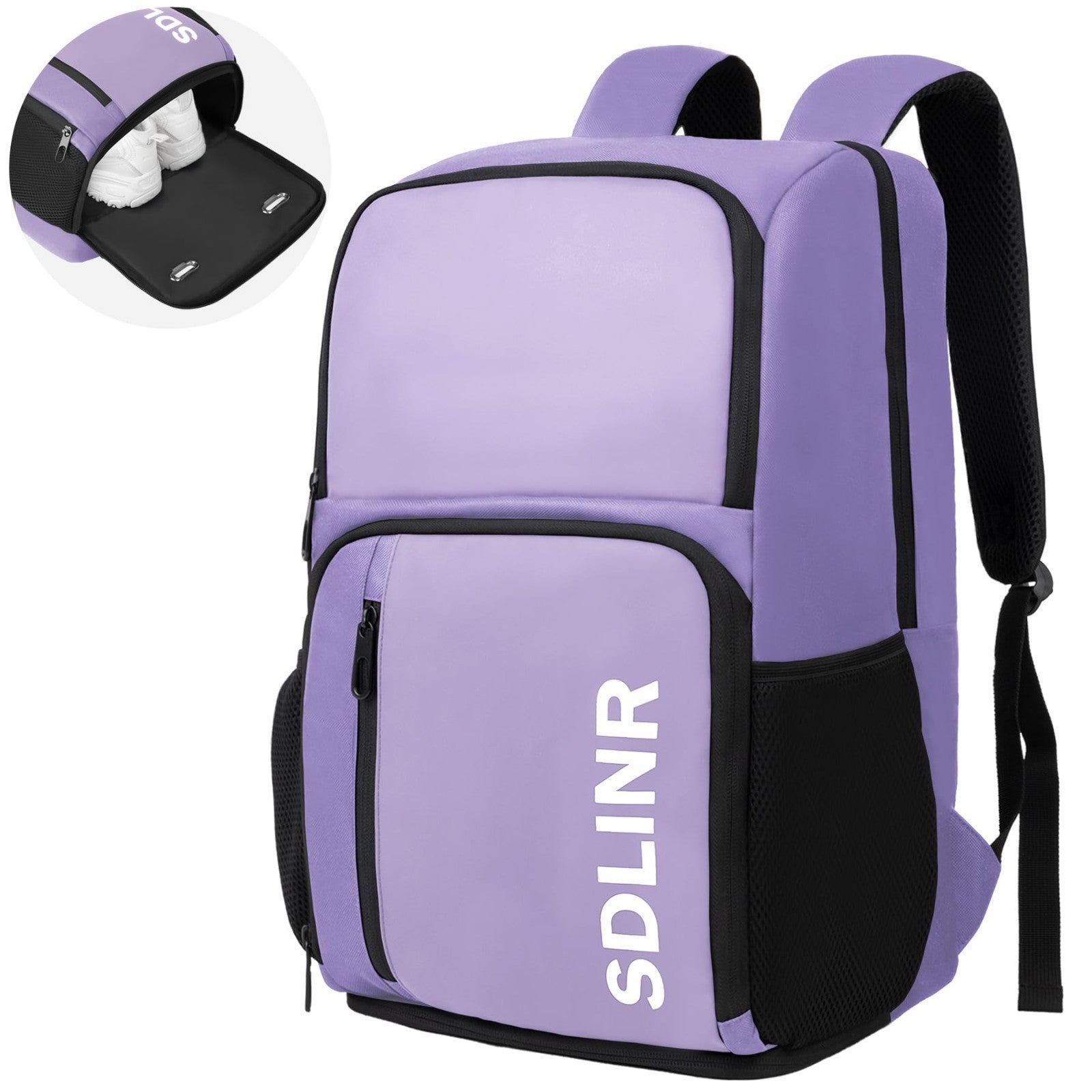 Large Pickleball Backpack for 4+ Paddles | Water-Resistant, Shoe Compartment, 351