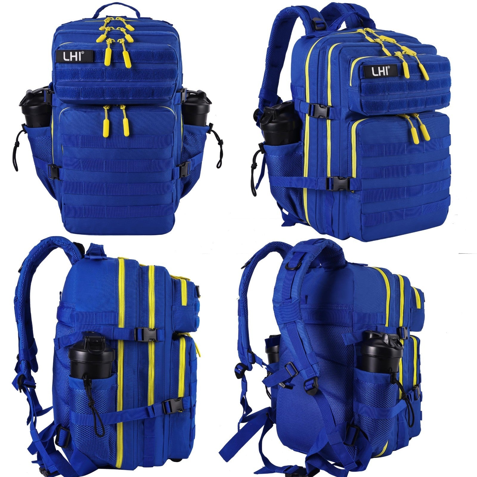 Tactical Military Backpack 45L Assault Pack Rucksack for Men & Women, Molle Syst2