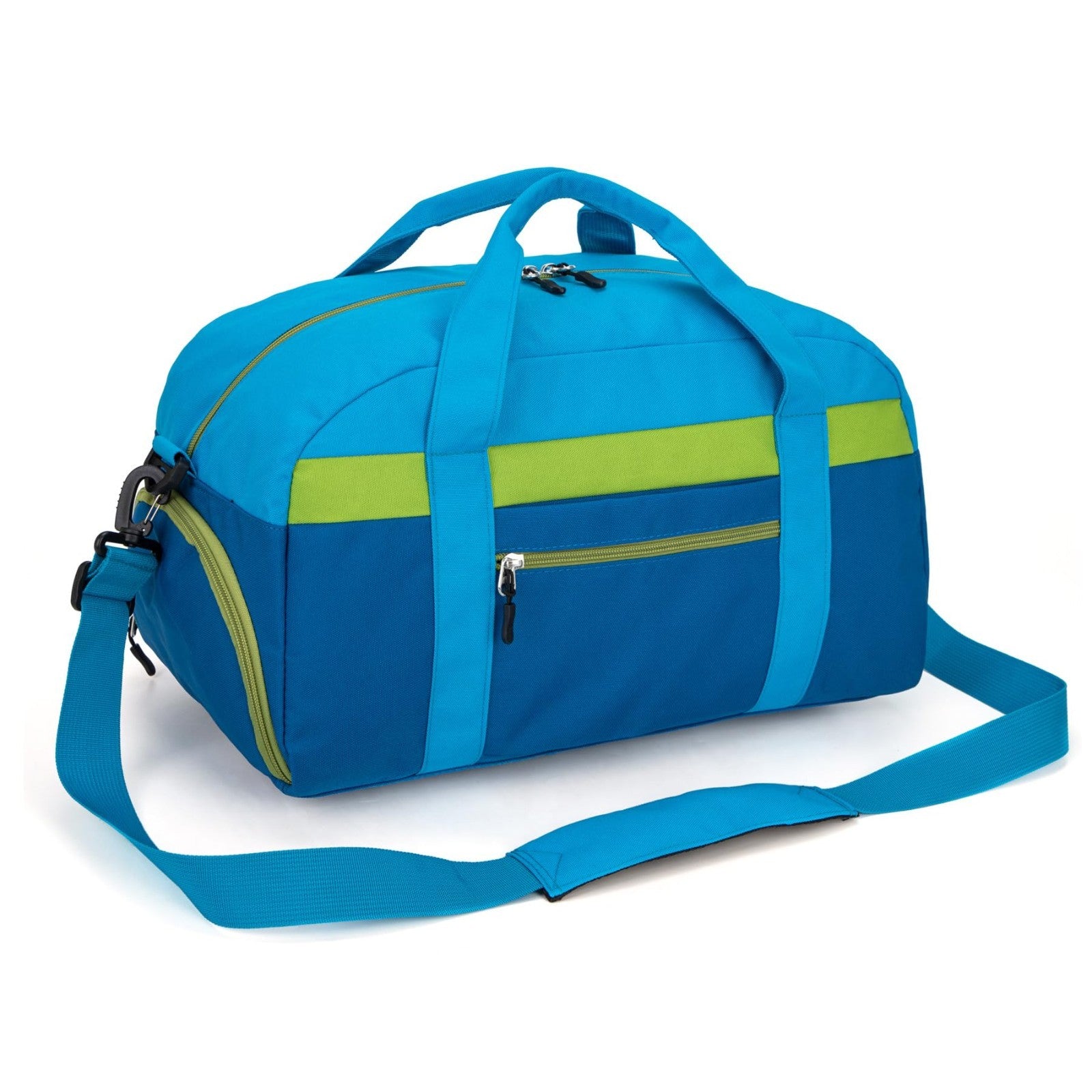 18" Small Kids Duffle Bag - Blue, Perfect for Boys & Girls, Weekend Travel, Spor2
