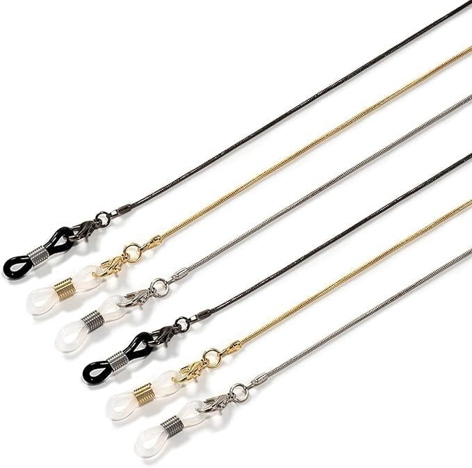 Beaded Eyeglass Chain Strap Holders - 8 Pcs Neck Accessories for Women5
