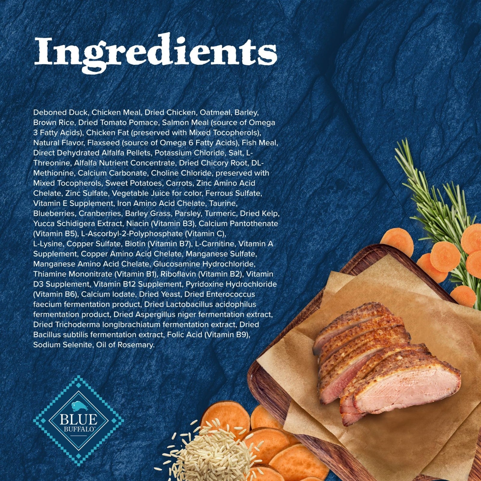 Grain Free Duck & Wholesome Grains Adult Dry Dog Food, 4.5 lb   High Protein, Na4